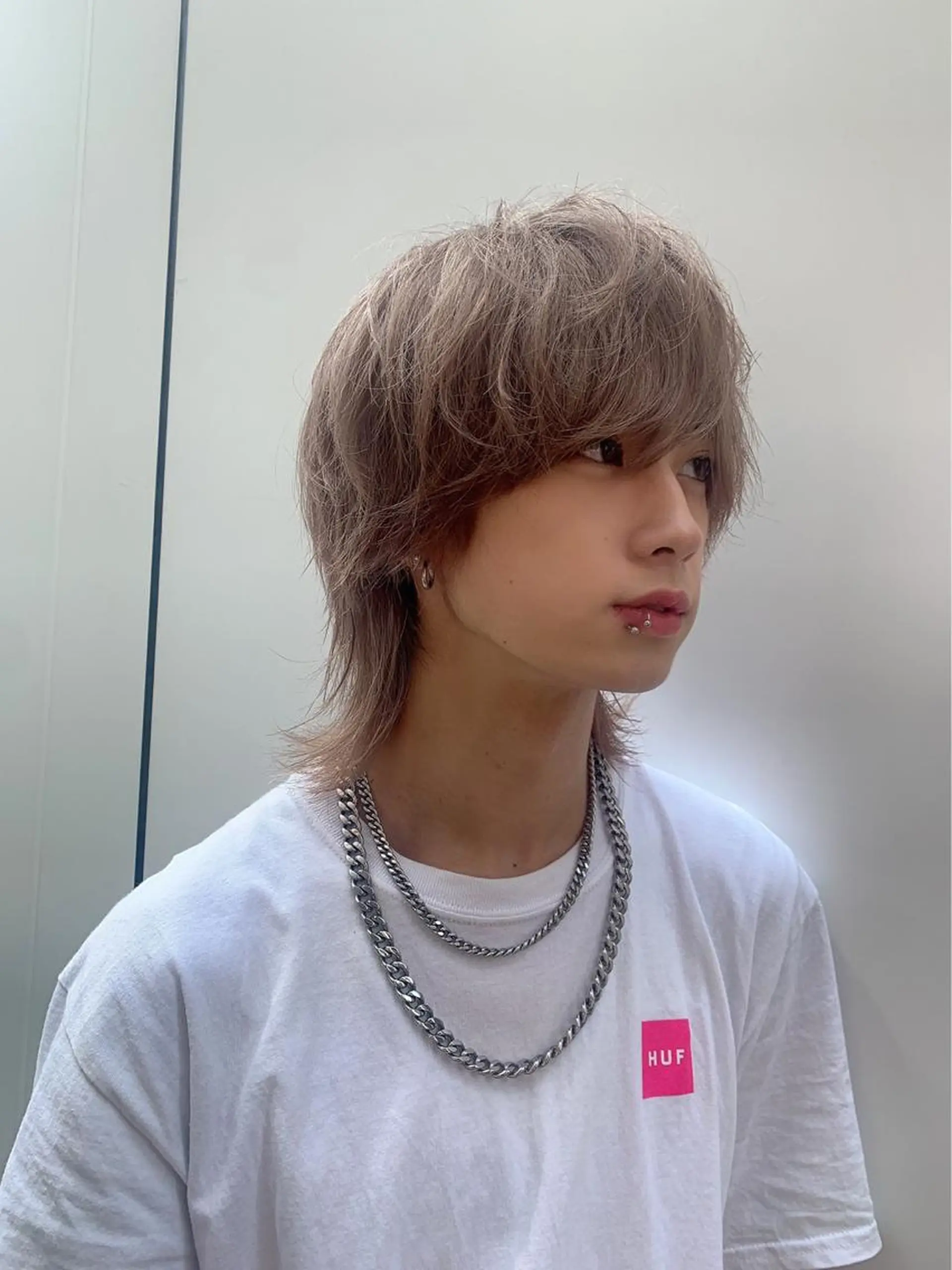 メンズ 韓国ヘア♡ 顔まわりカットayaのヘアスタイル