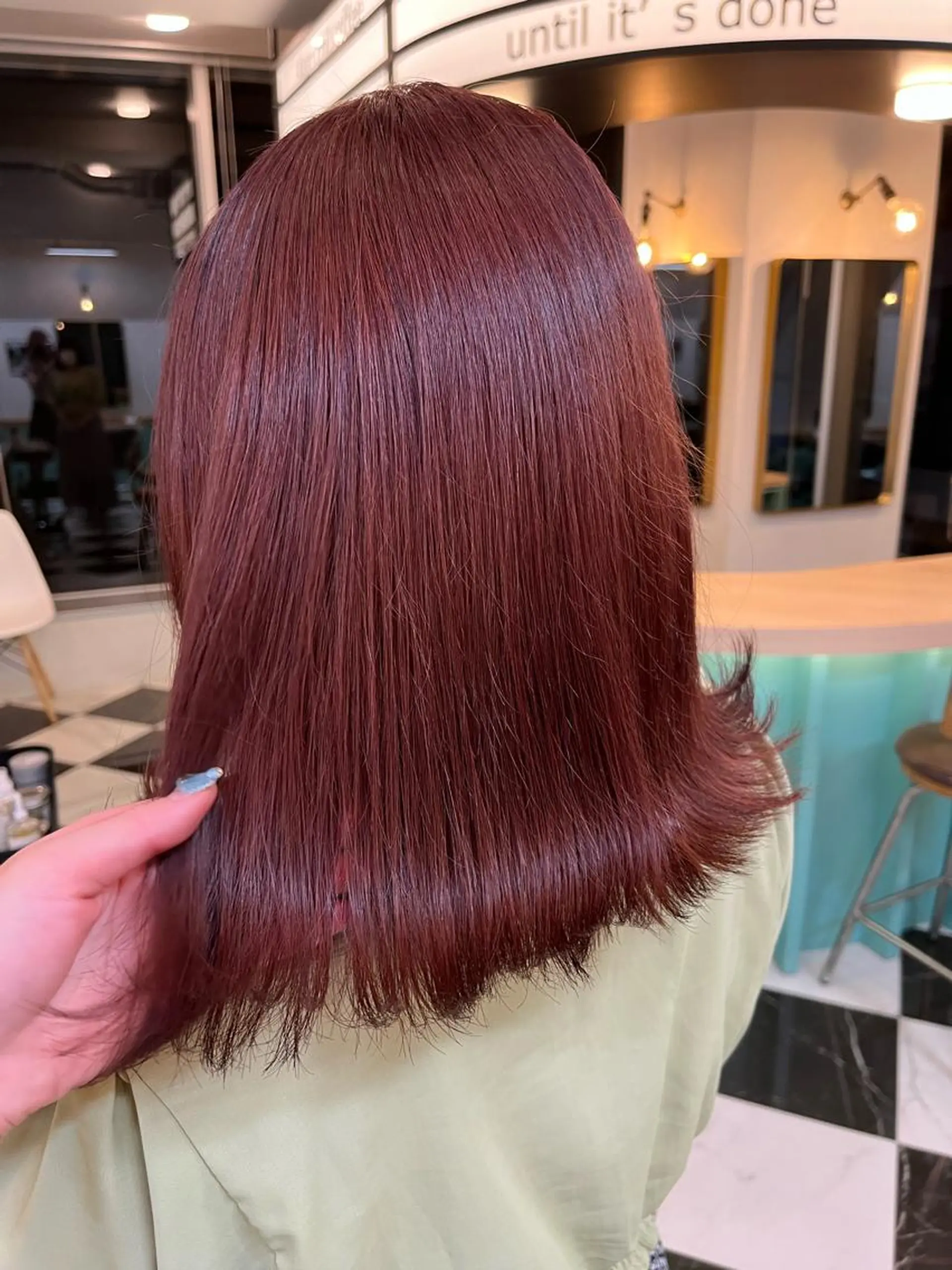 ロング ﾚｲﾔｰ🩵透明感 ೀユイ🌙のヘアスタイル