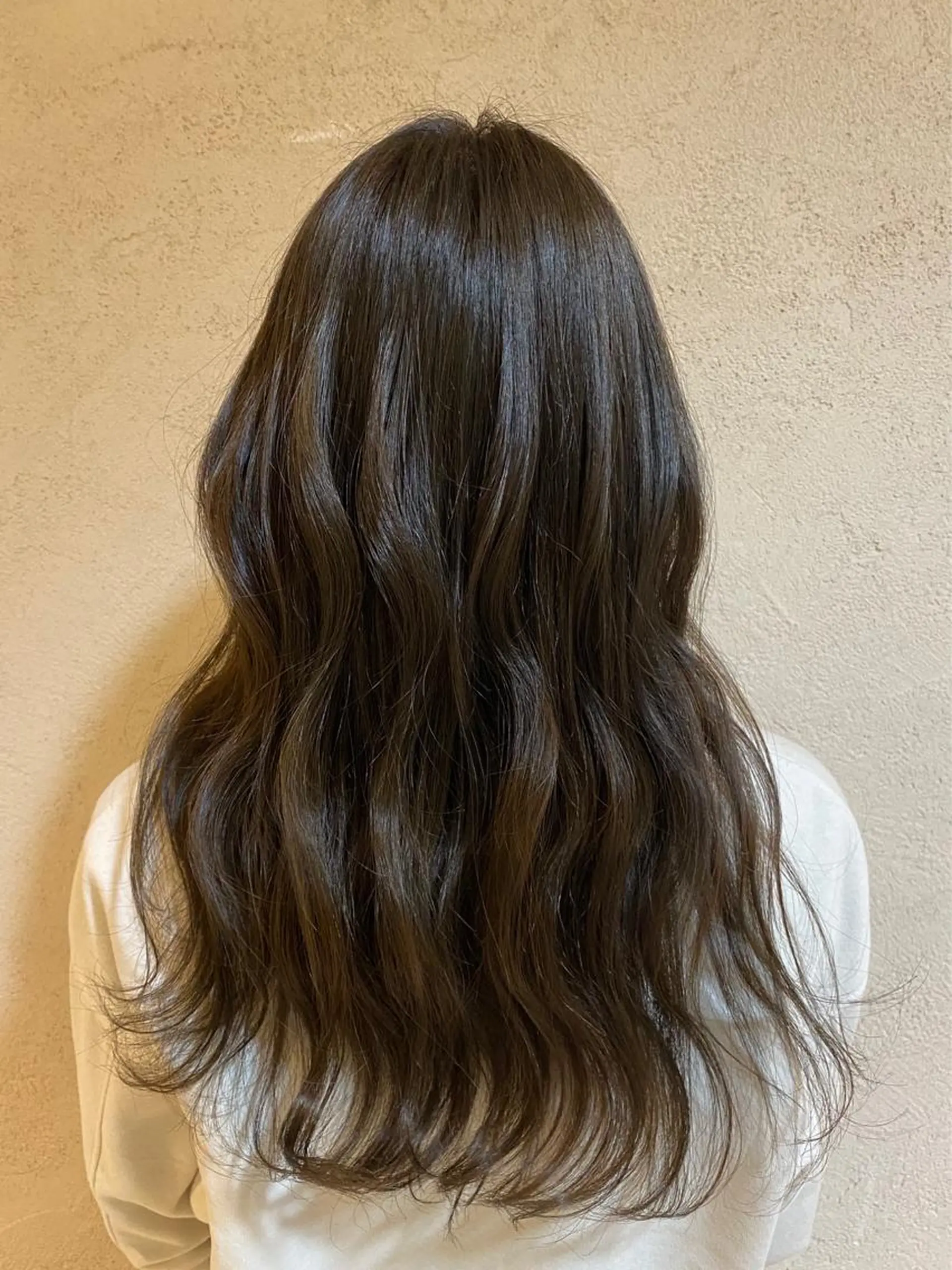 ロング カラー 竹添 有梨沙のヘアスタイル