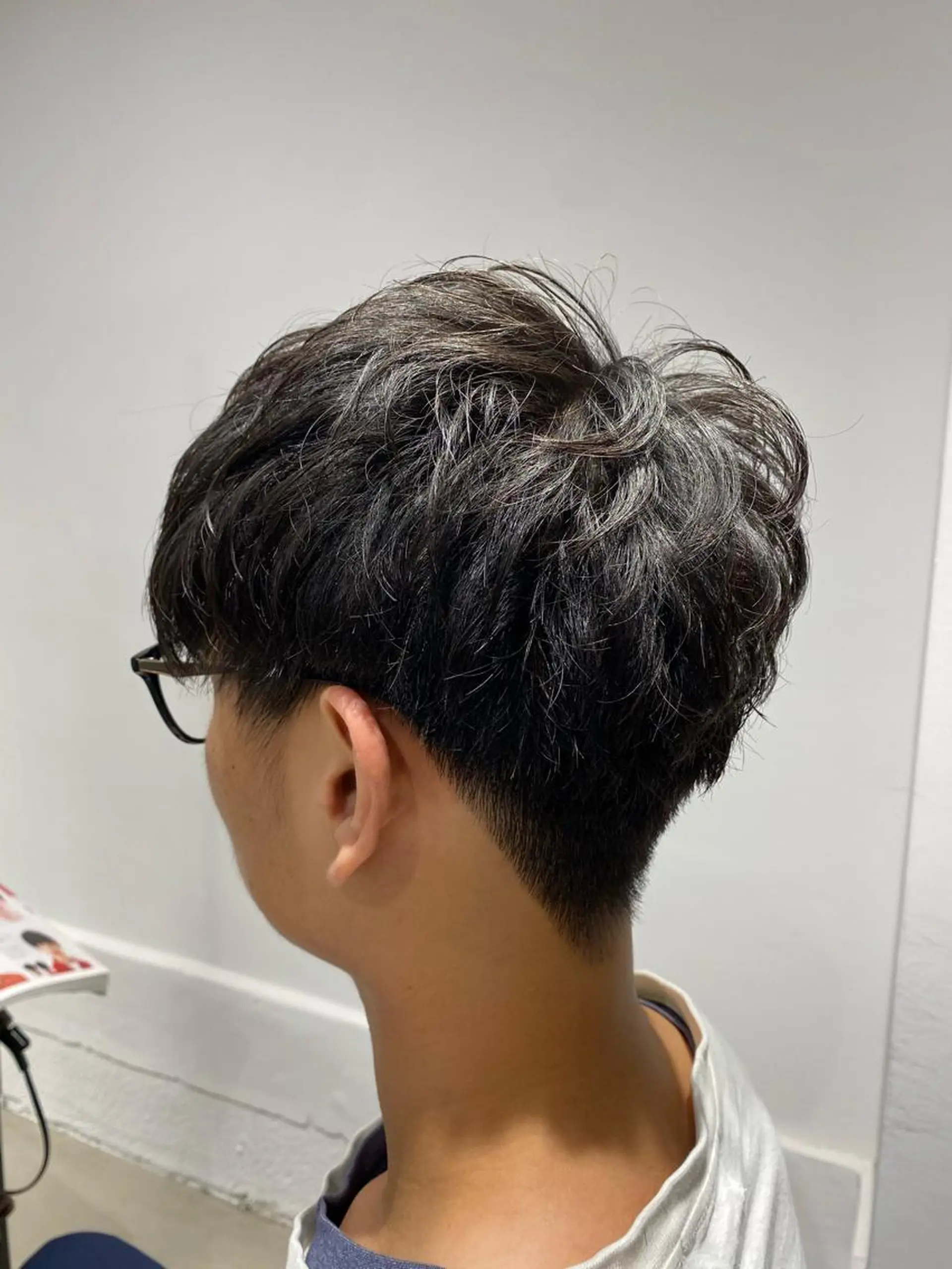 メンズ マッシュ メンズパーマ 田村 りなのヘアスタイル