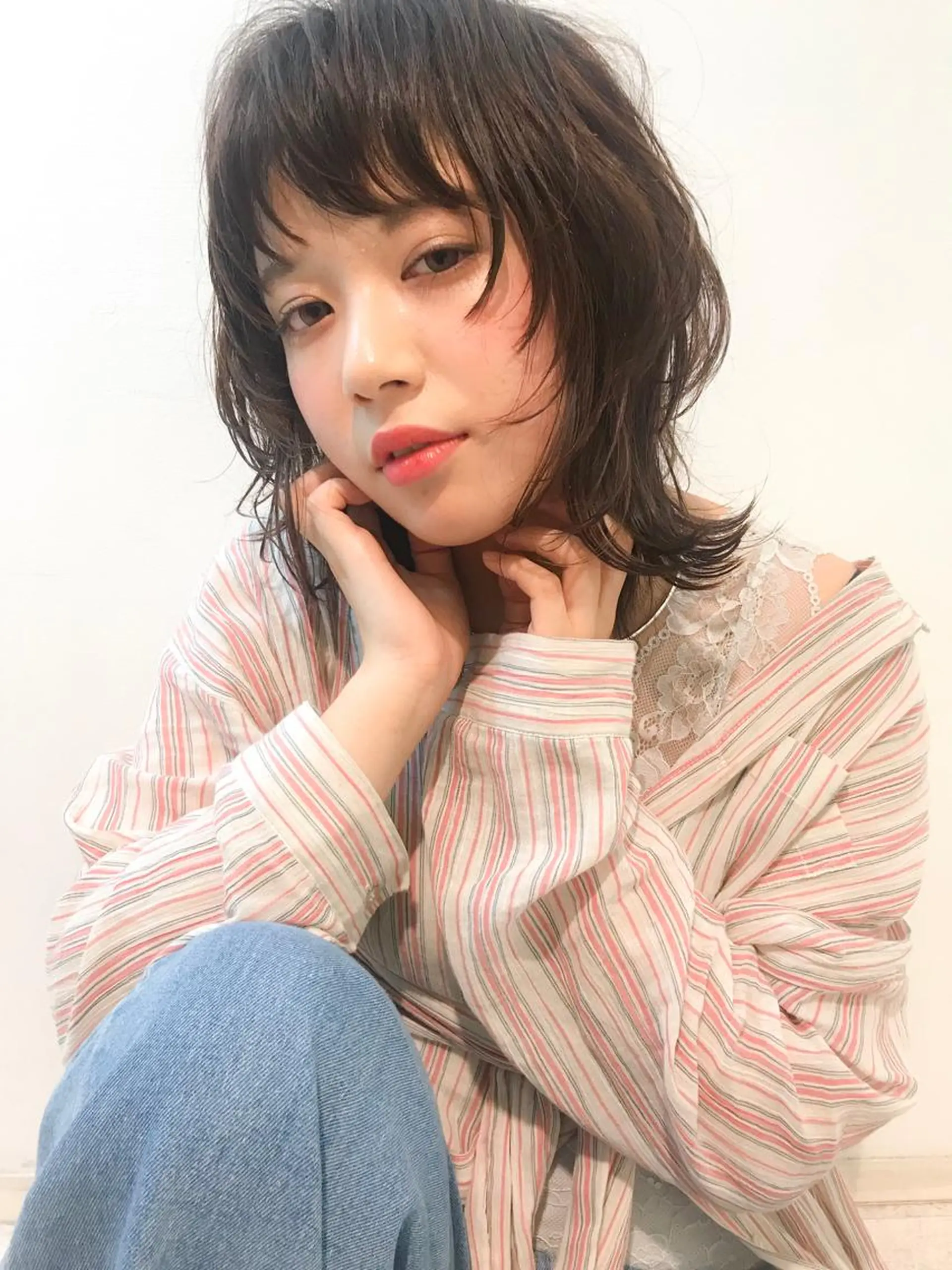 ショート レイヤーカット ウルフカット ウルフレイヤー ai あいのヘアスタイル