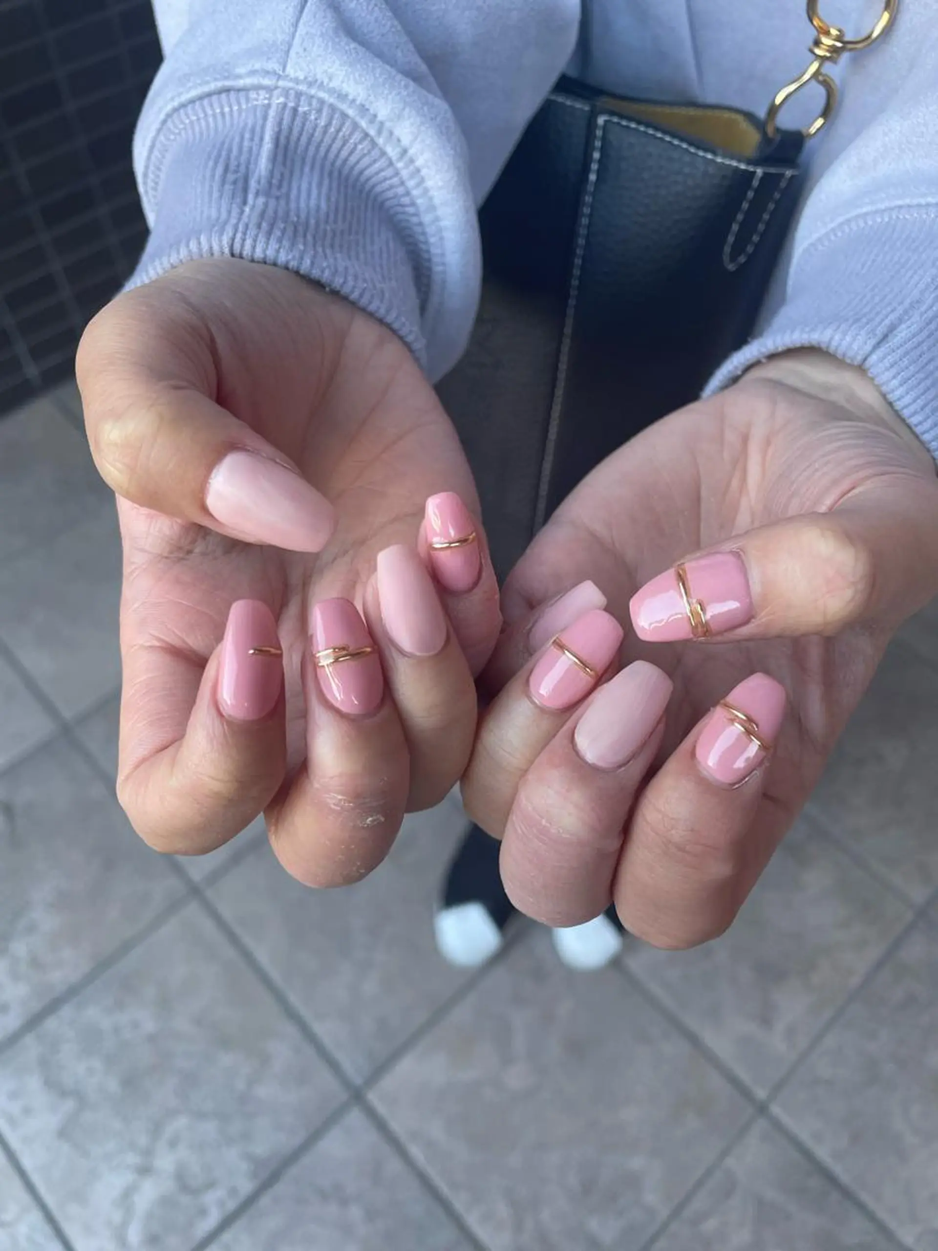 ネイル ニュアンスネイル シンプルネイル percent .%のネイルデザイン