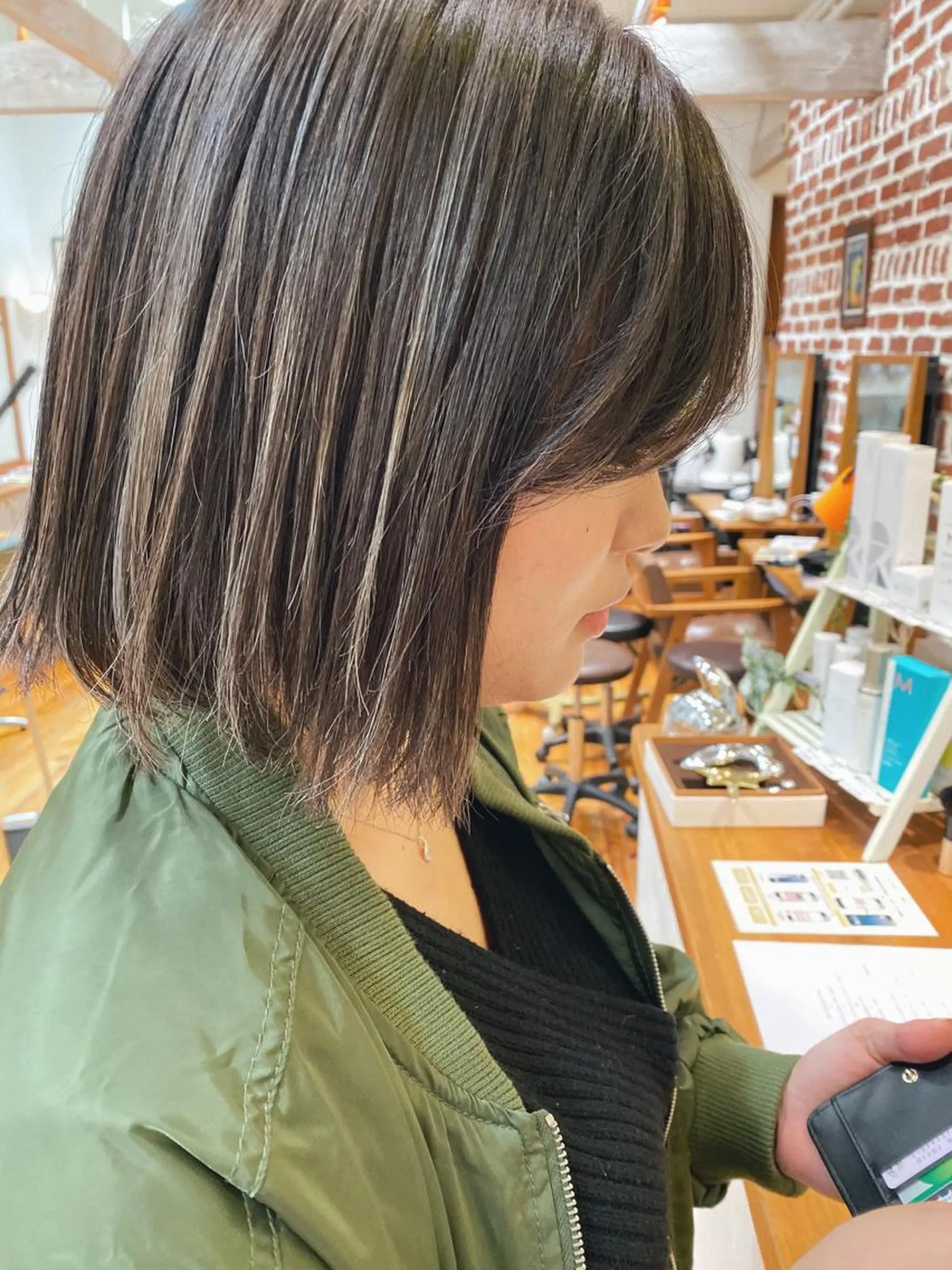 ショート カラー ハイライトカラー ハイライト メンズカット特化柏駅 徒歩3分LOUのヘアスタイル