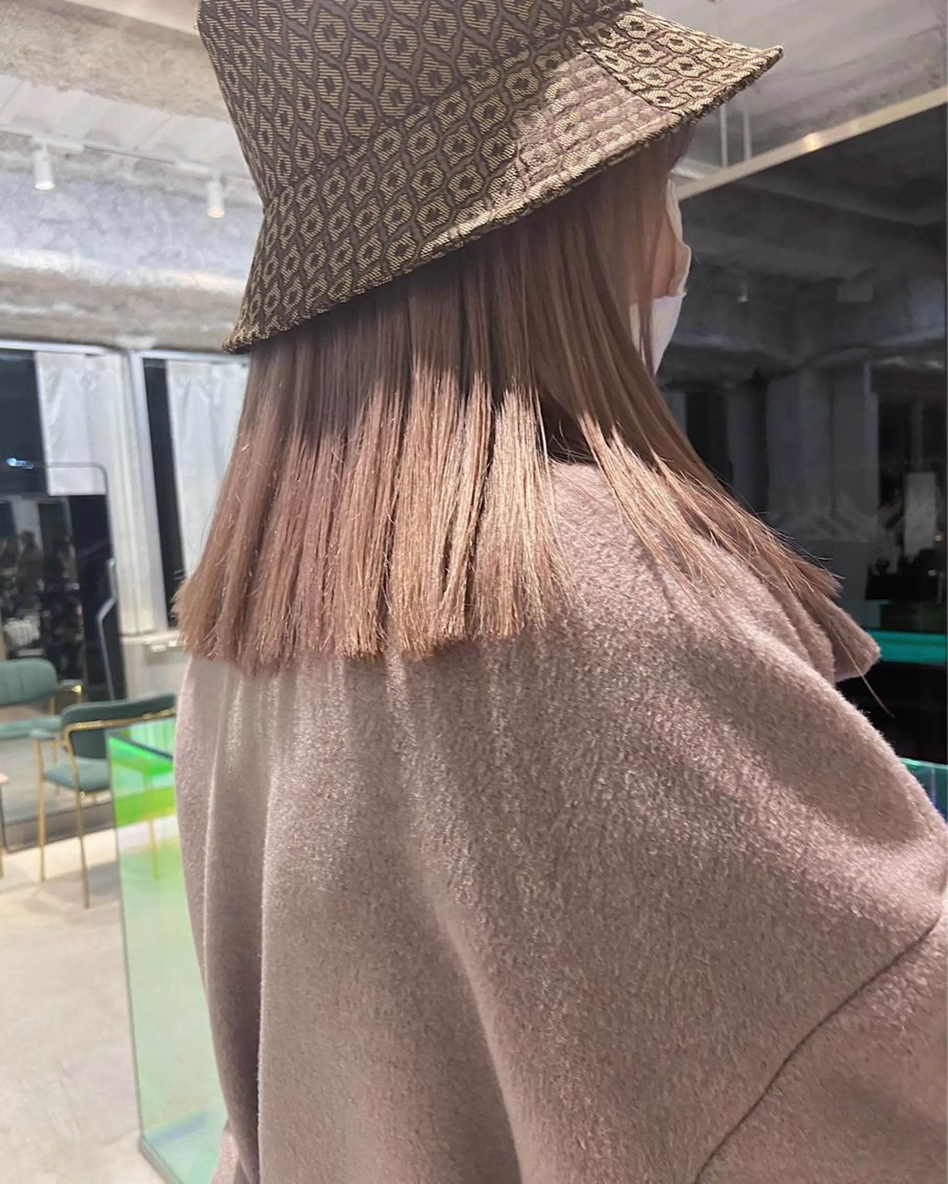 セミロング ヘアカラー STAN WOOD所属・似合わせcut 🔥yutakaのヘアスタイル