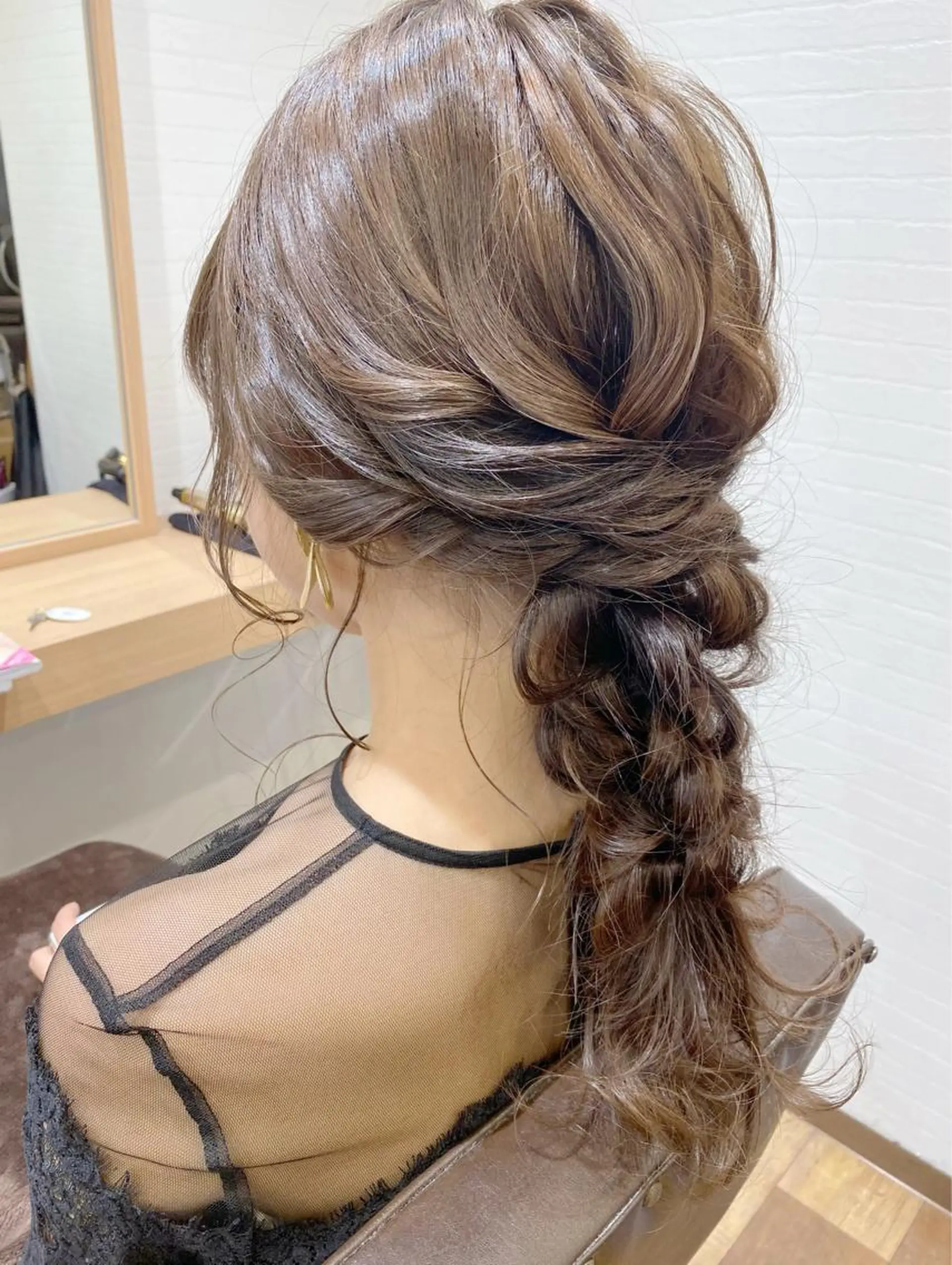 ヘアアレンジ ヘアセット GRANLUSSO 〜グランルッソ駅前店所属・木口 嘉美のヘアスタイル