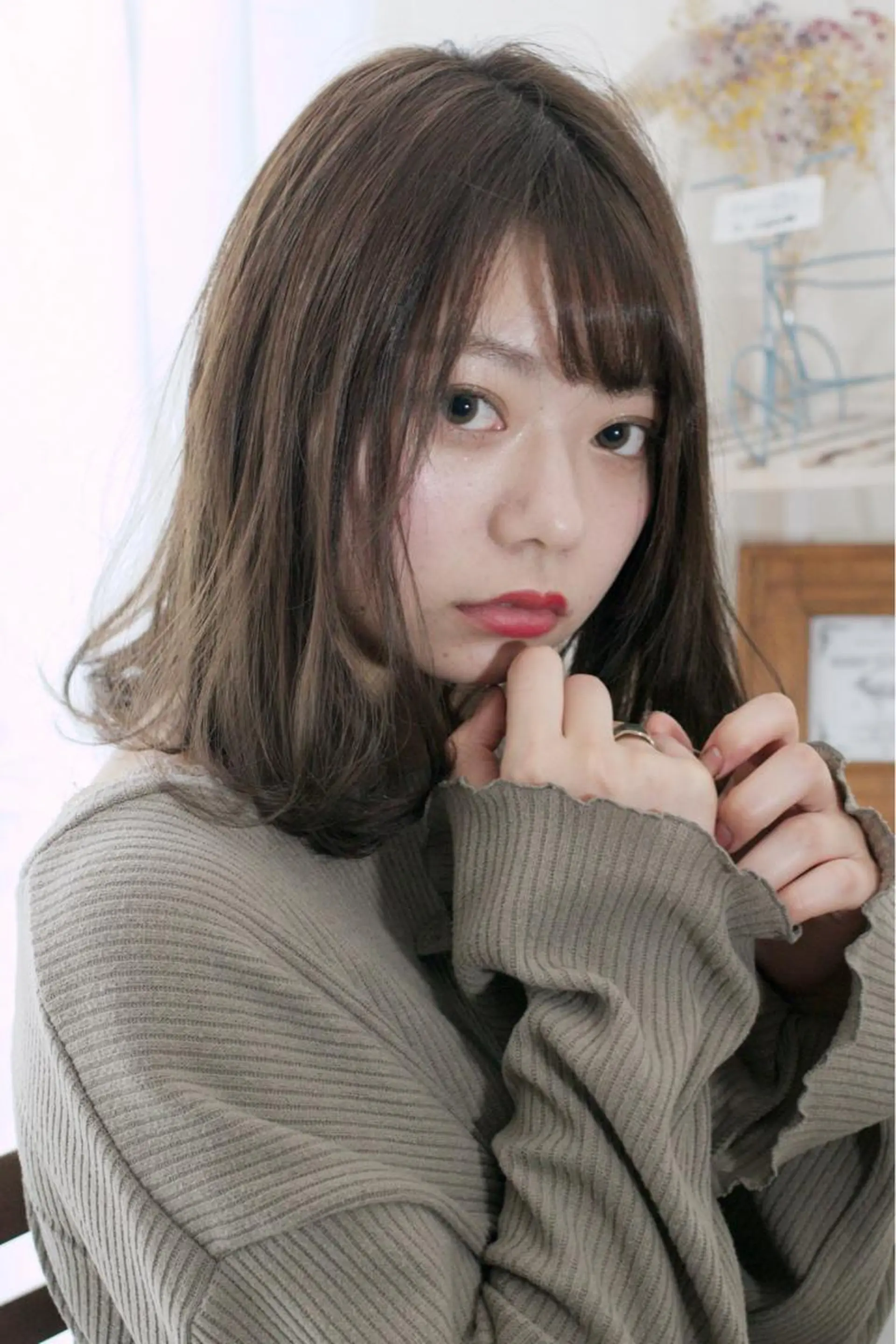 ミディアム ✨圧倒的満足度◎ 小顔美人ショート✨佃のヘアスタイル