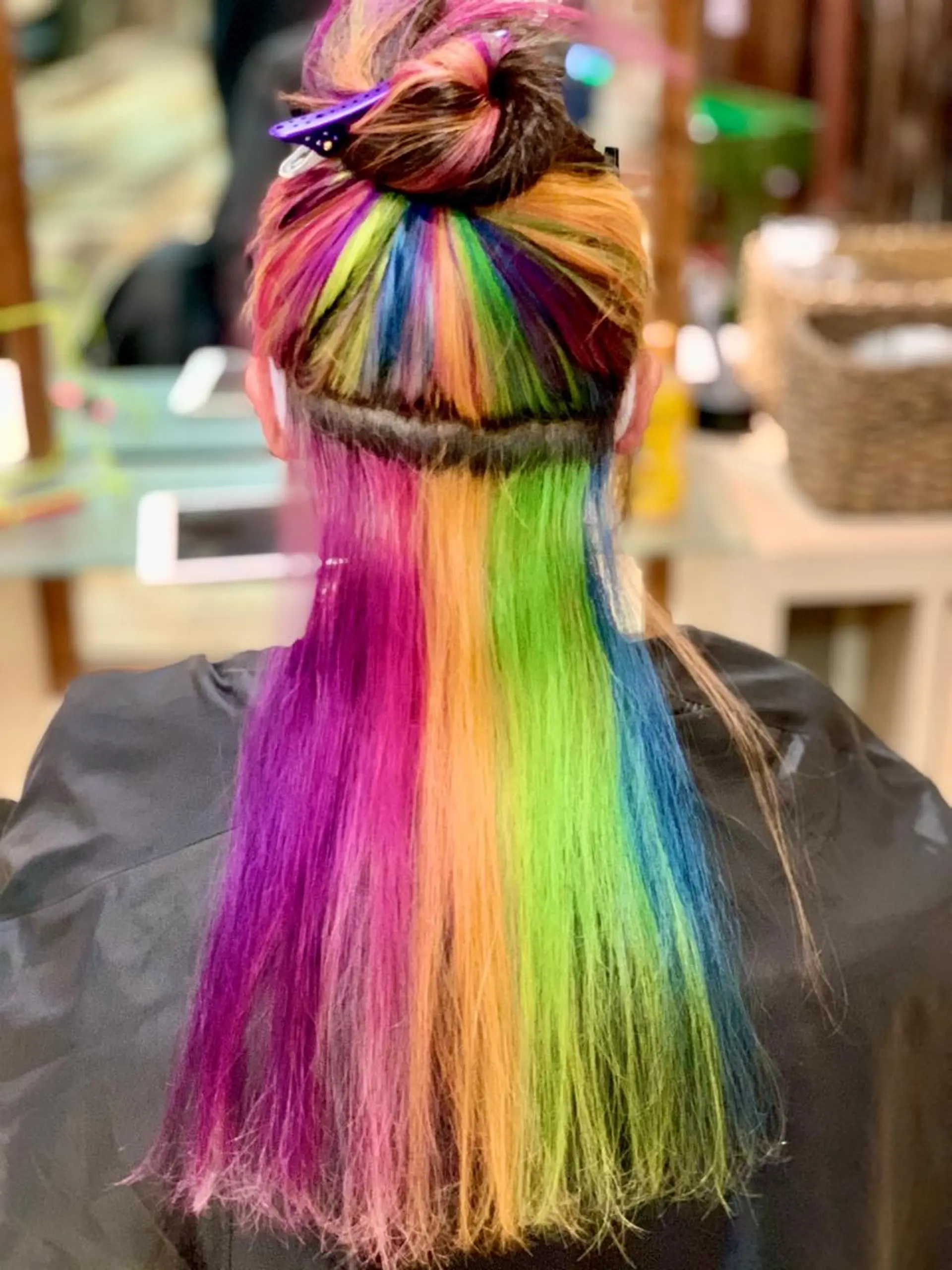 セミロング カラー GATE.所属・GATE. staffのヘアスタイル