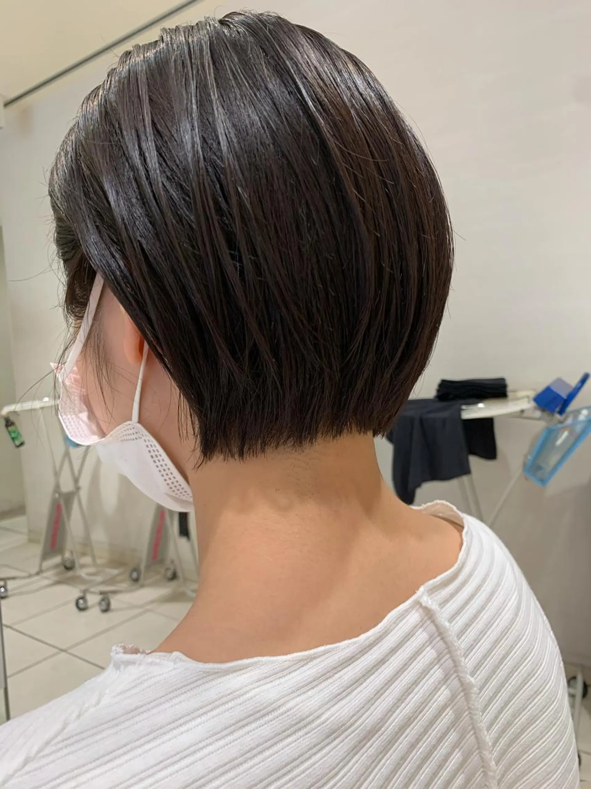 ショート MODEks eau 佐藤優志のヘアスタイル