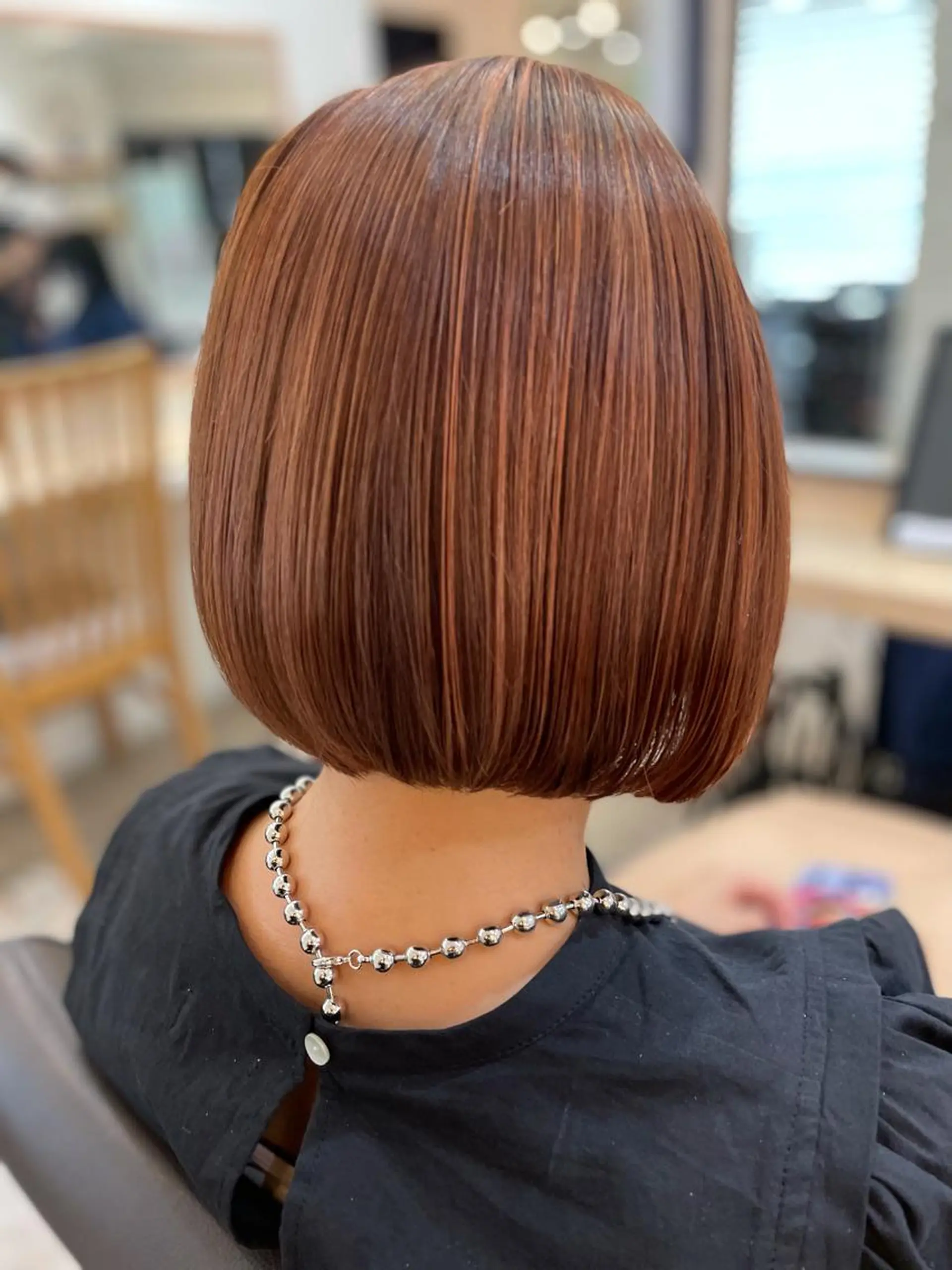 ショート カラー 柏/春日竜次 /髪質改善縮毛矯正のヘアスタイル