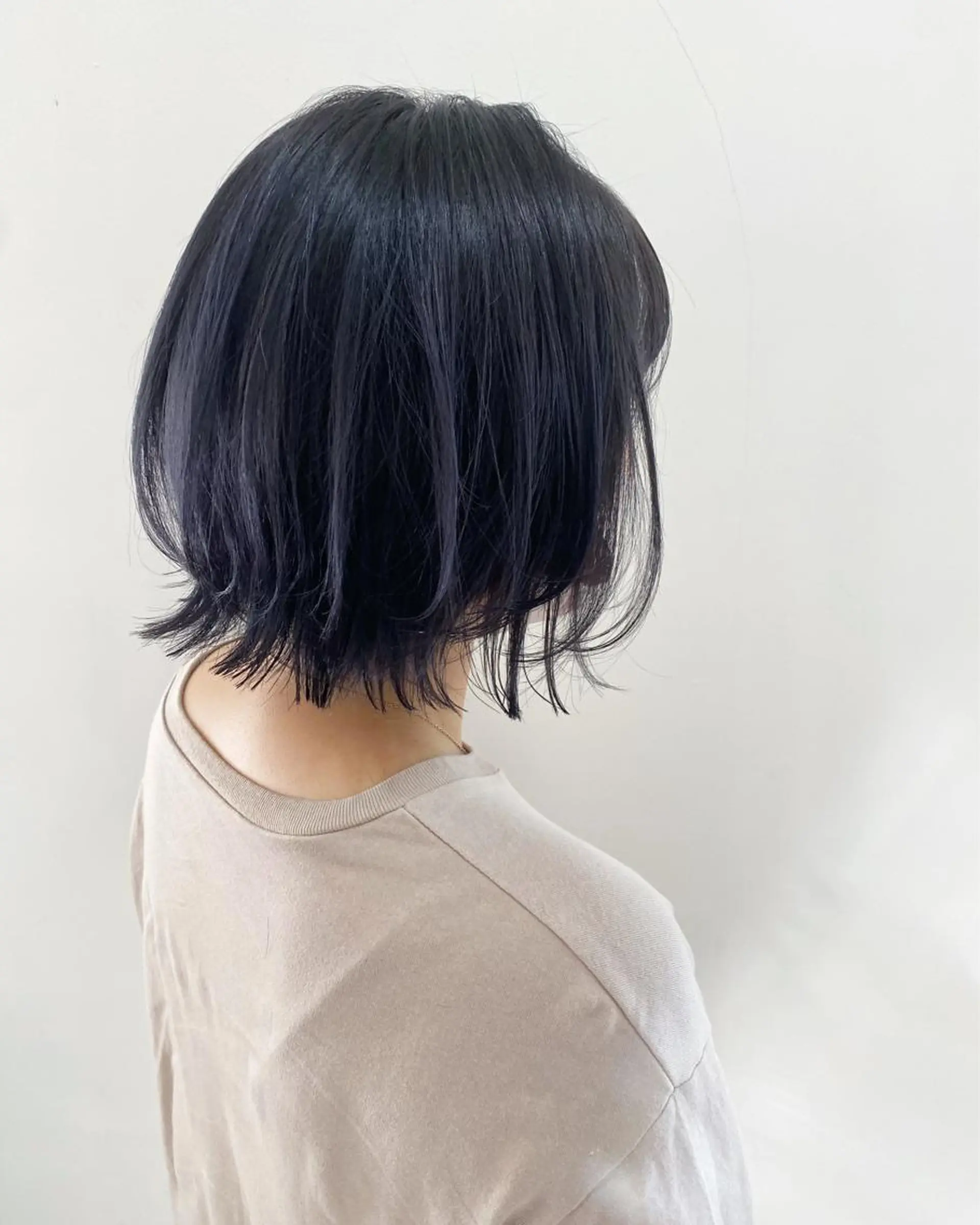 ショート カラー ボブレイヤー ボブ レイヤーカット カット ヘアカラー トリートメント フラム所属・WATANABE MISAKIのヘアスタイル