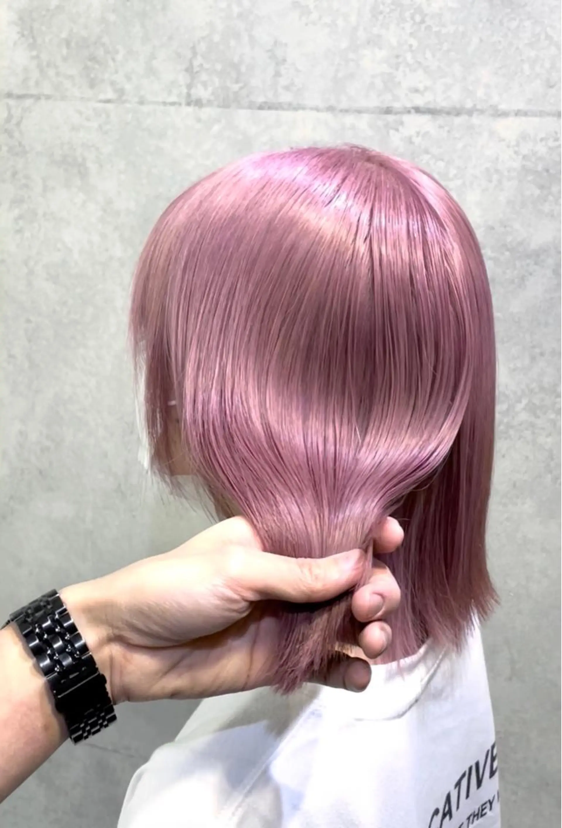 ミディアム 髪質改善/ブリーチ /長山遼太郎のヘアスタイル