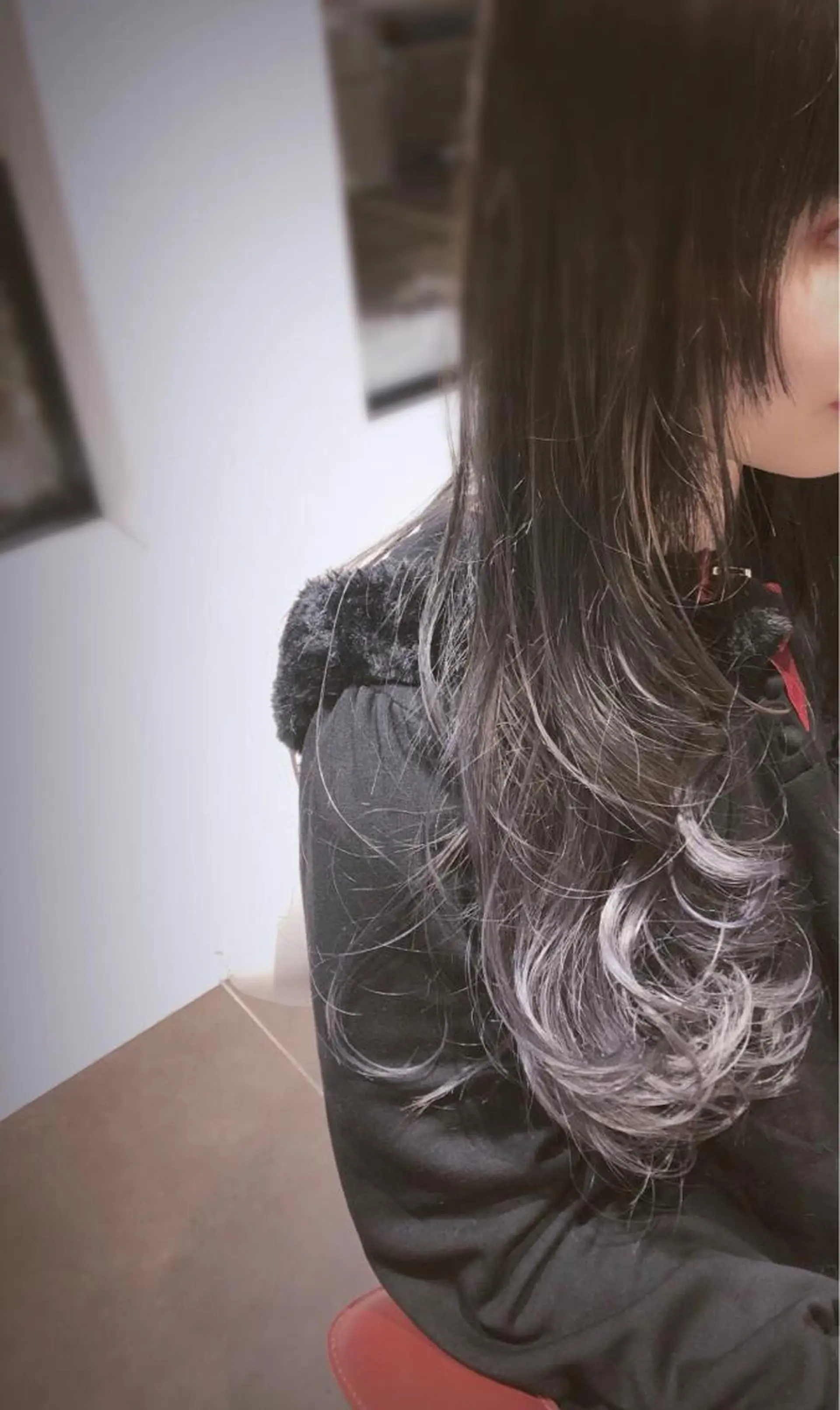 ロング カラー 山田 由貴のヘアスタイル