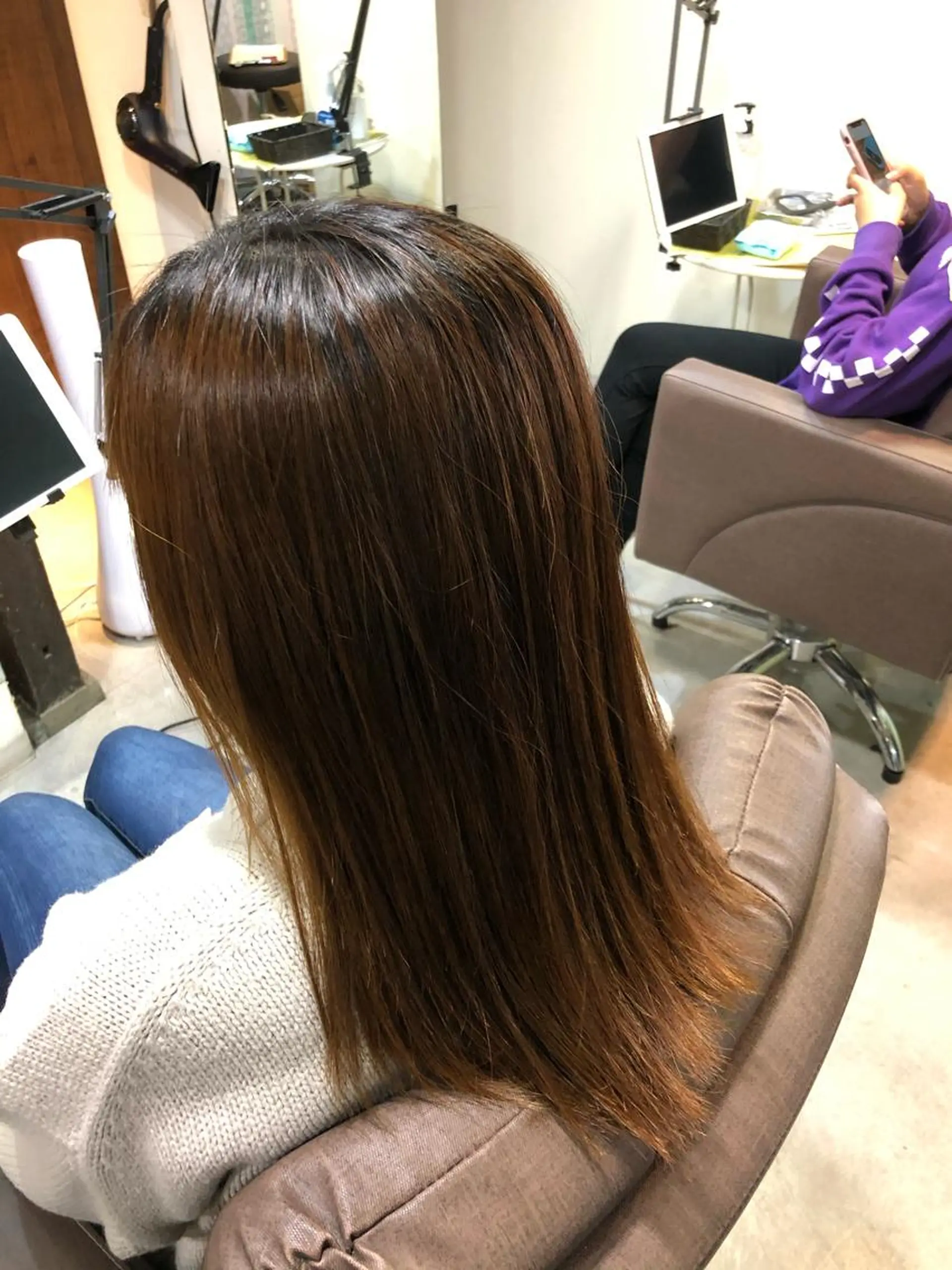 ロング 木村 幸浩のヘアスタイル