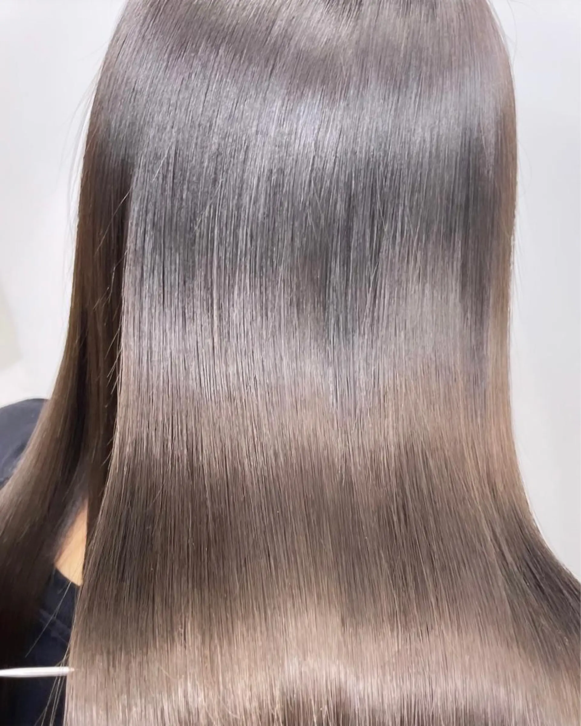 ミディアム 髪質改善 トリートメント カット 縮毛矯正 トリートメント 髪質改善/艶髪No1 L.I.G代表　吉川のヘアスタイル