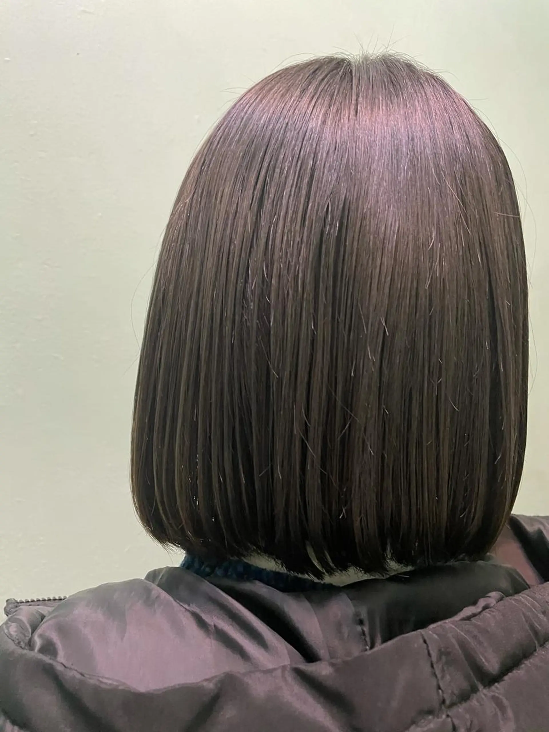 ショート 切りっぱなしボブ ボブ 韓国風ヘア タッセルカット モテ髪🎀aoi/ シールエクステ/池袋のヘアスタイル