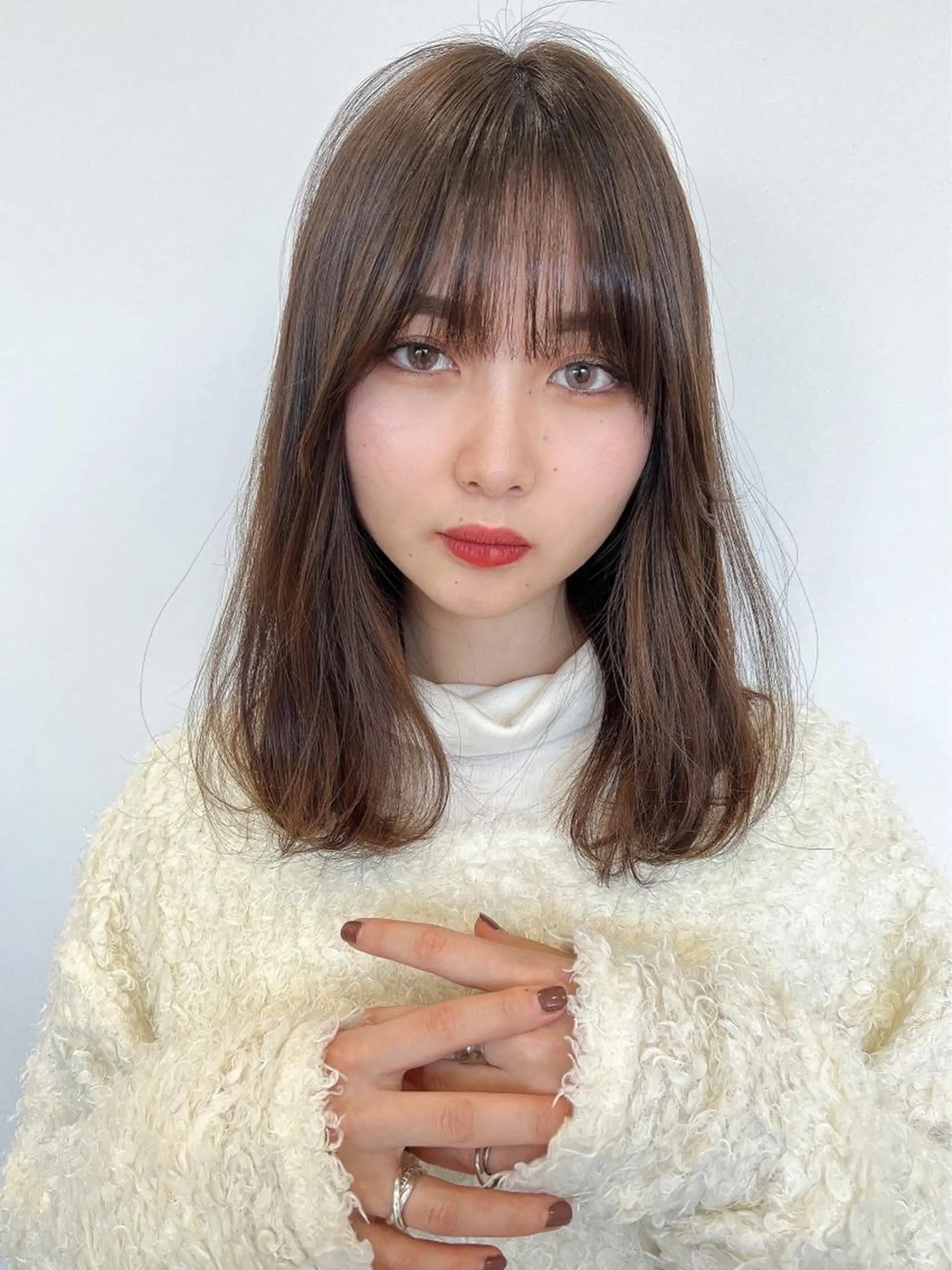 ミディアム カラー 韓国ヘア×髪質改善 /yoshikaのヘアスタイル