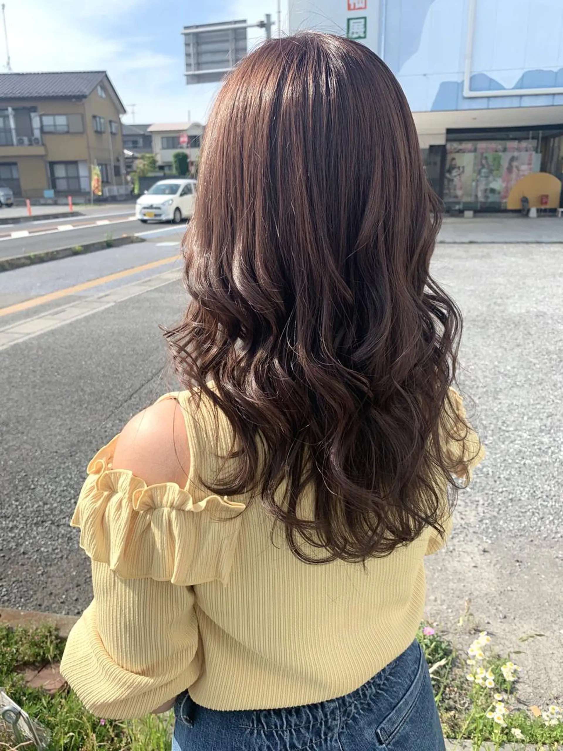 ロング カラー ブラウンカラー 田中大星 /ボブ 縮毛矯正のヘアスタイル