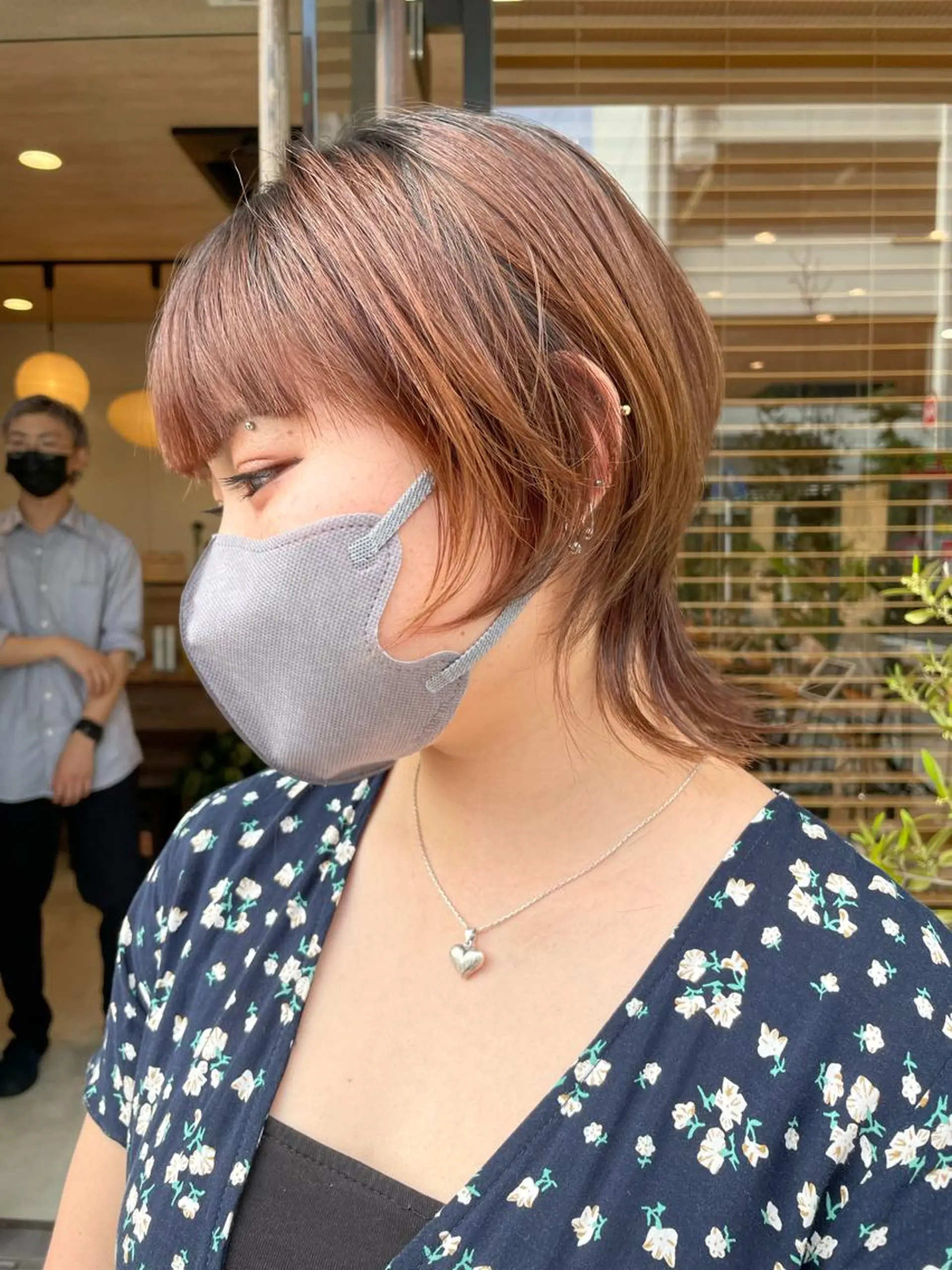 ショート カット ヘアカラー トリートメント 似合わせ レイヤー須川のヘアスタイル