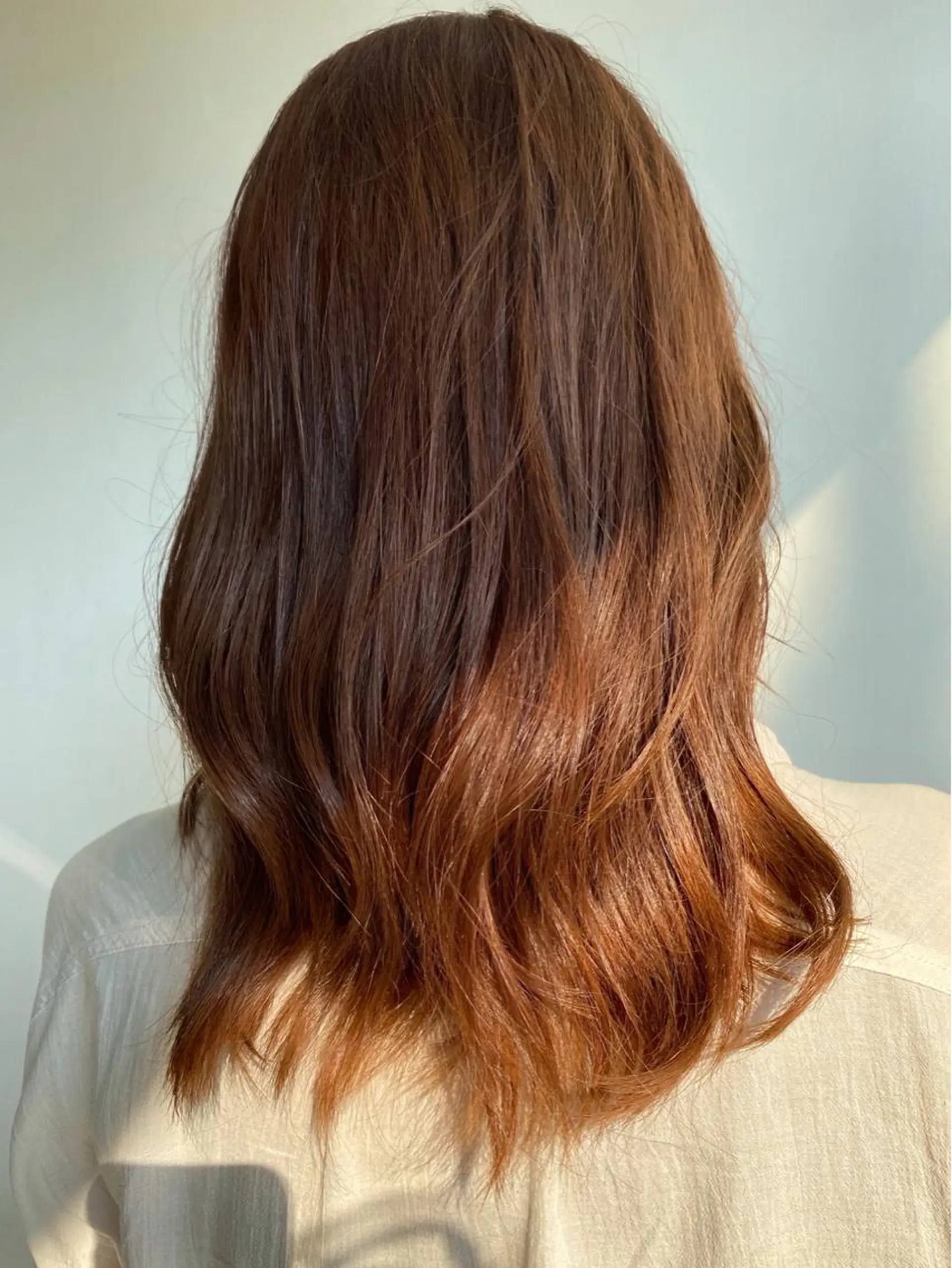 ミディアム カラー カット ヘアカラー les baladins du miroir所属・🍃YURI 🍃のヘアスタイル