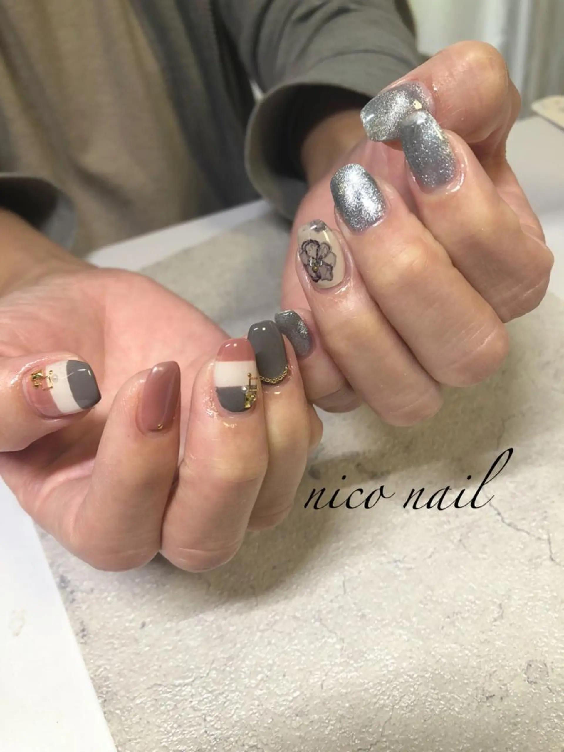 ネイル 香芝市ネイルサロン nico nailのネイルデザイン