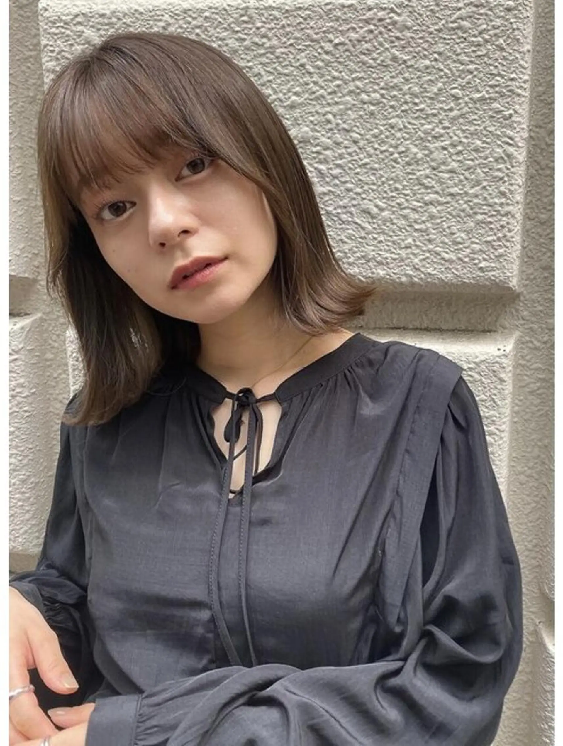 ショート 顔まわりレイヤー 髪質改善 韓国風ヘア レイヤーカット 似合わせカット カット 髪質改善🇰🇷レイ ヤーカット/艶透明髪のヘアスタイル