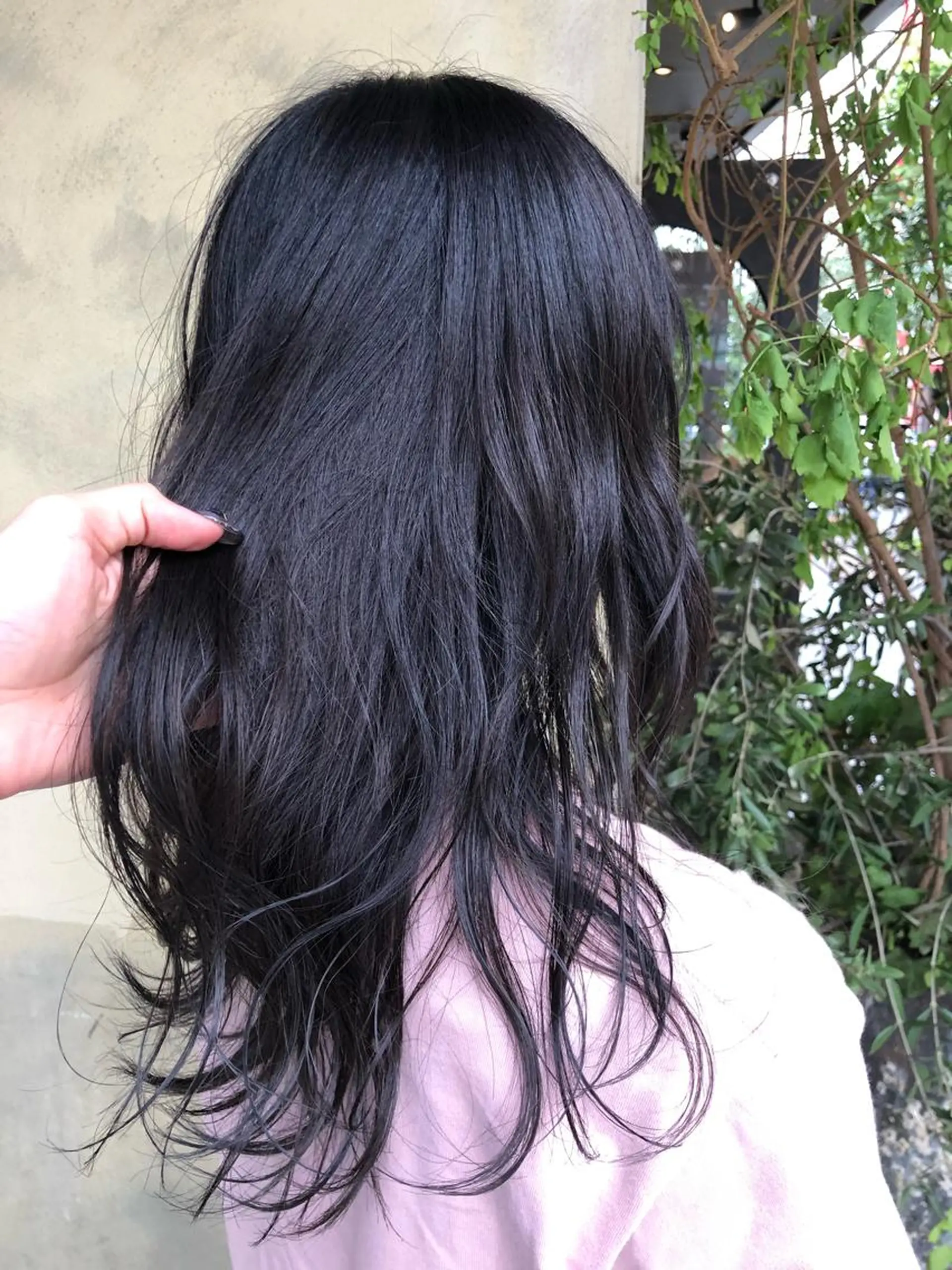 セミロング ヘアカラー トリートメント 🧸プルエクステ❤︎ ネイルKAO🧸のヘアスタイル