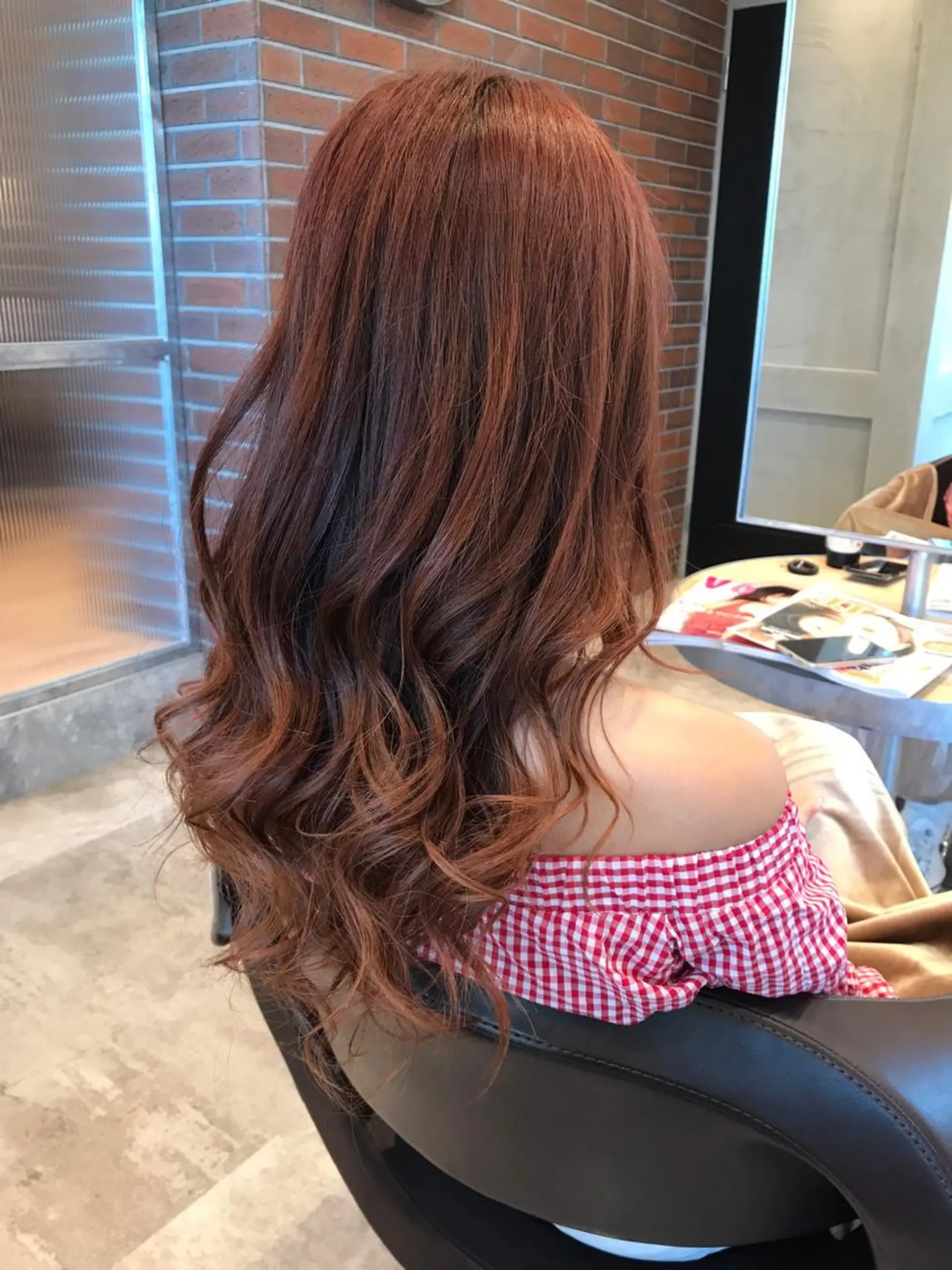 ロング カラー 🫧髪質改善 講師🫧🍎幹細胞のヘアスタイル