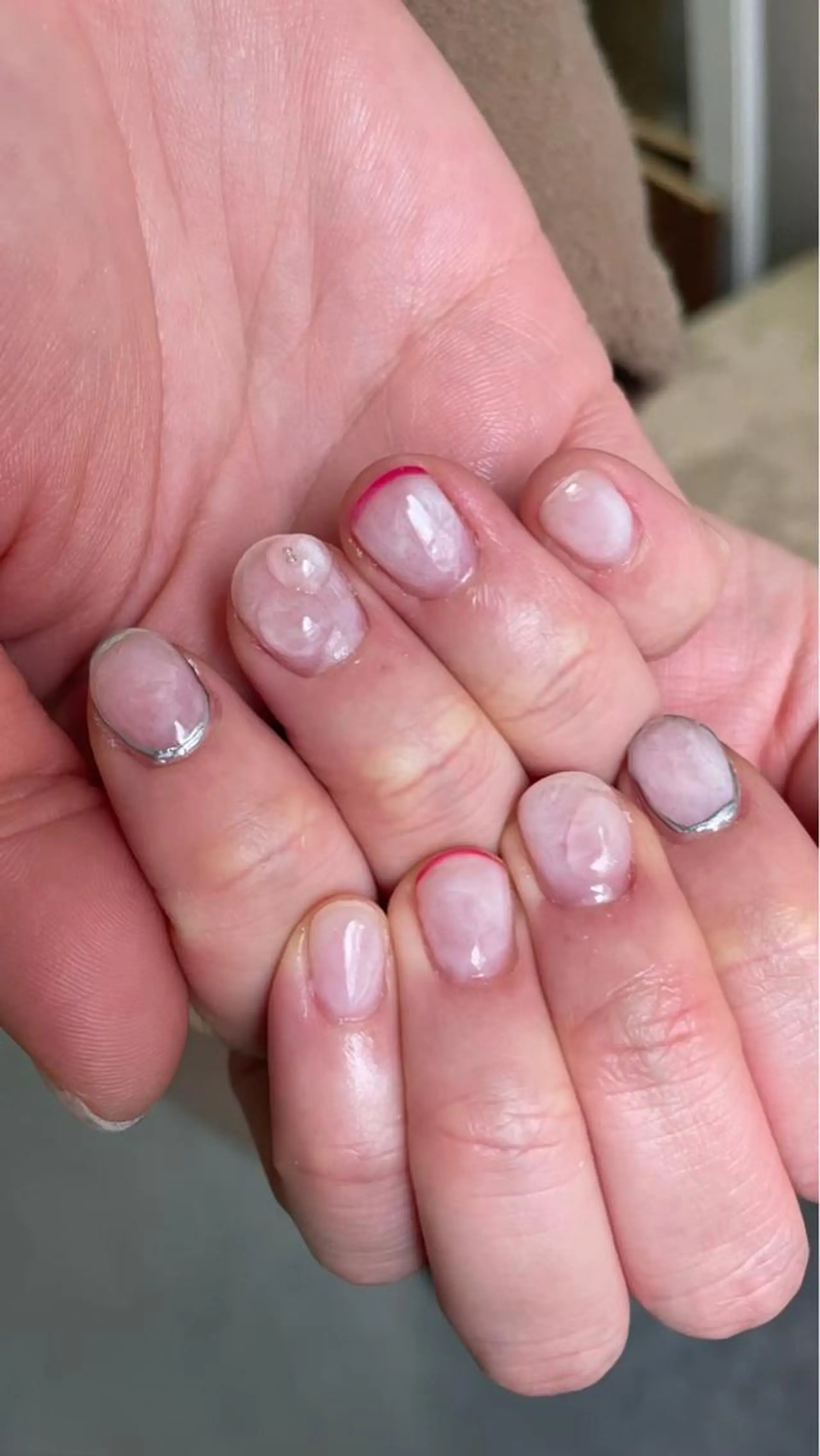 ネイル ゆびノさき茨木店 ニュアンス/アートのネイルデザイン