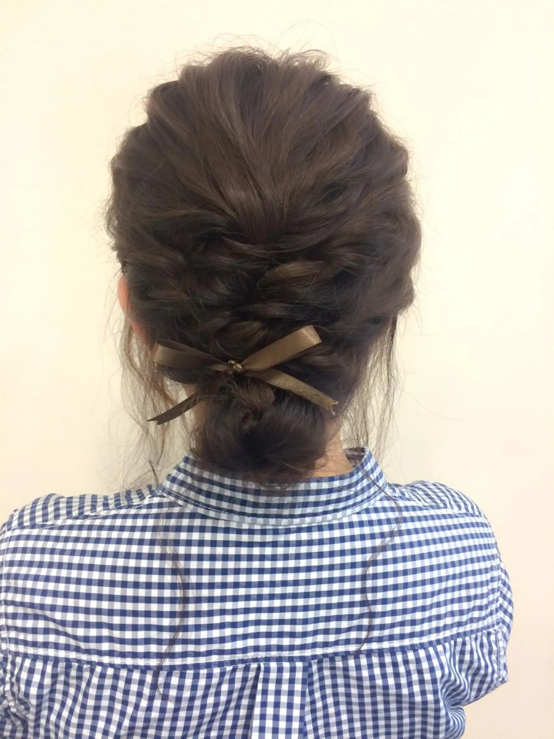 セミロング ヘアアレンジ 沢田 瞳のヘアスタイル