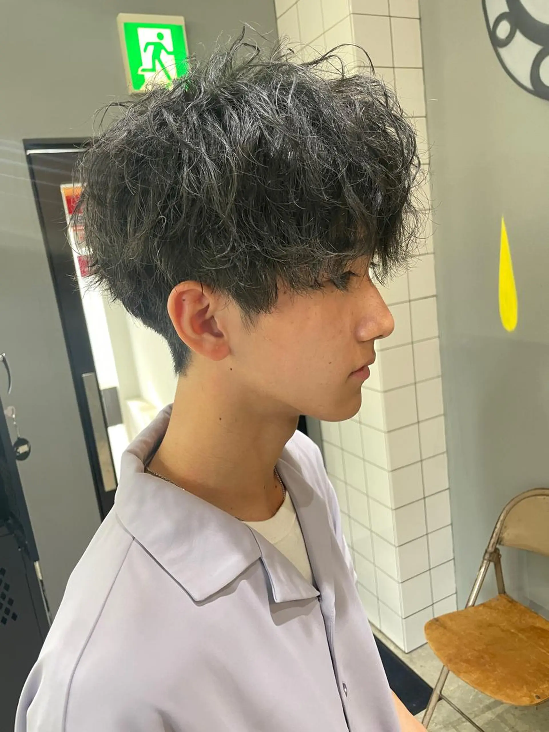 パーマ メンズ メンズ専門サロン wokeのヘアスタイル