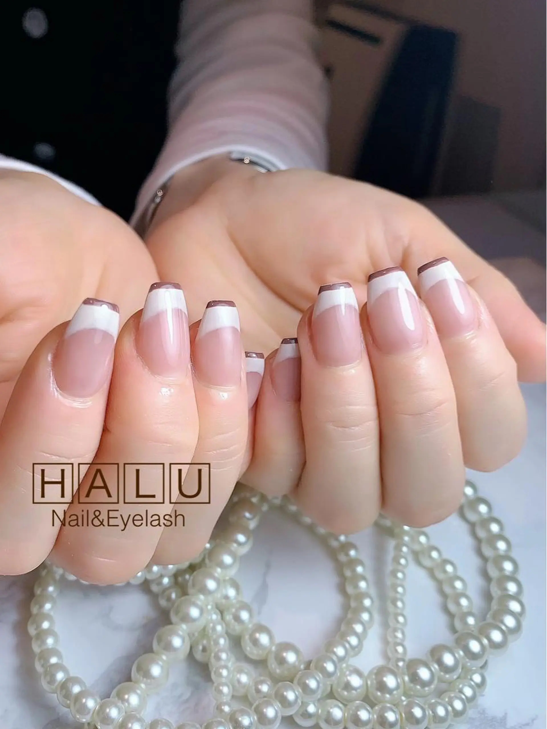 ネイル フレンチネイル HALU ハルのネイルデザイン
