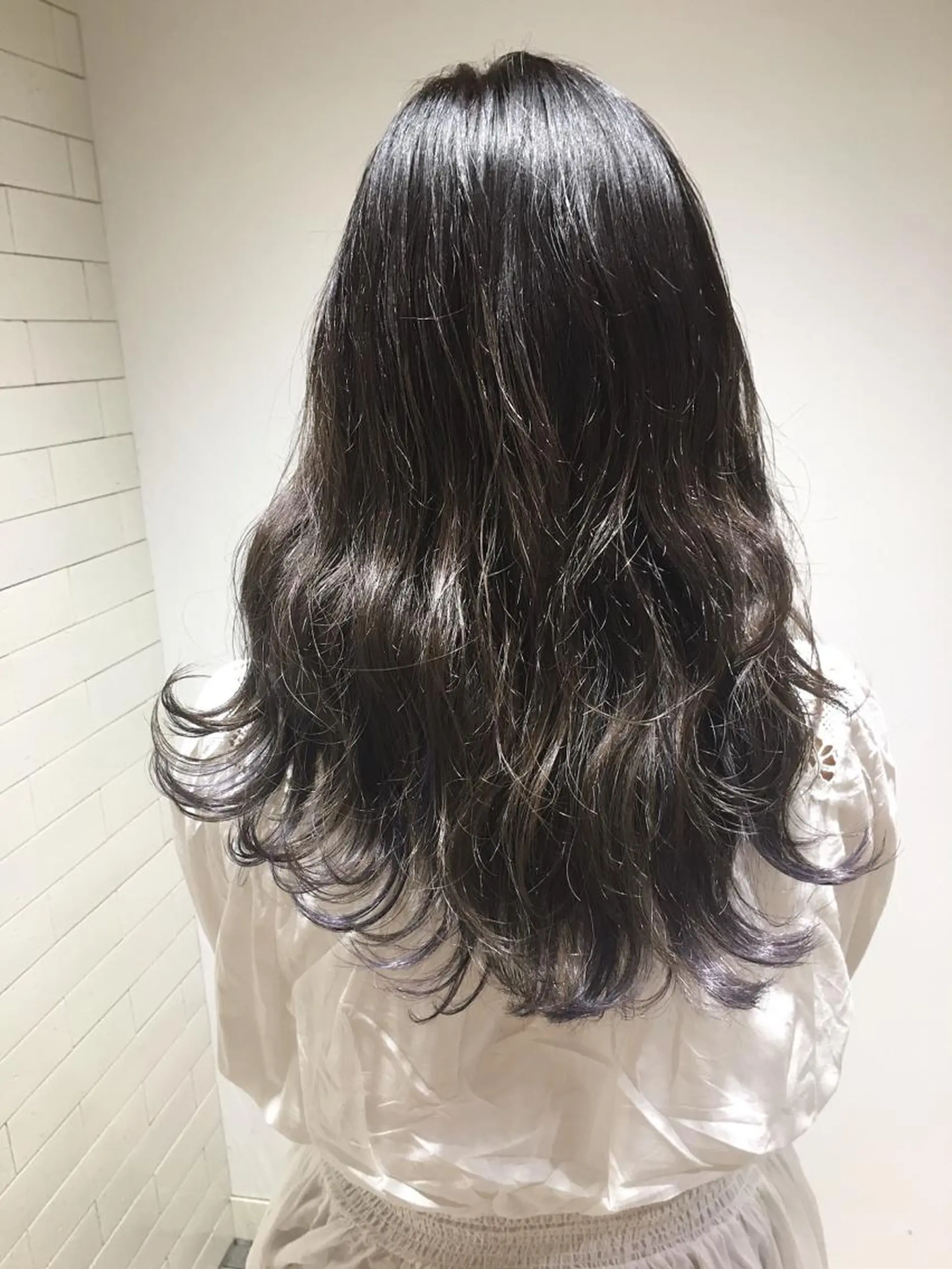 セミロング メンズツイスパ ショートフクヤマシンのヘアスタイル