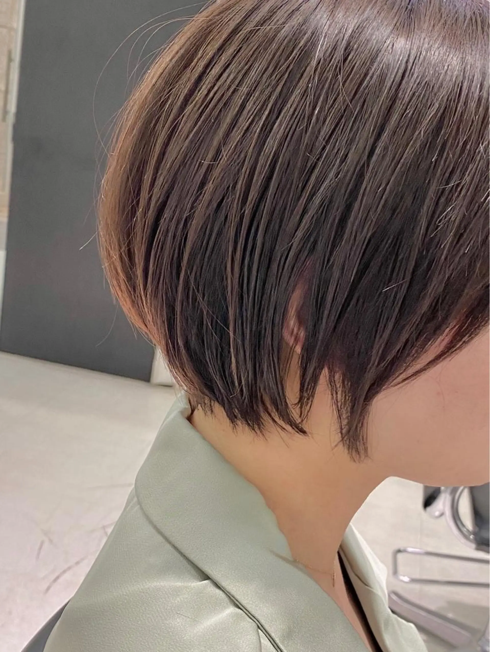 ショート カラー ヘアアレンジ 似合わせ専門美容師 なかじまのヘアスタイル