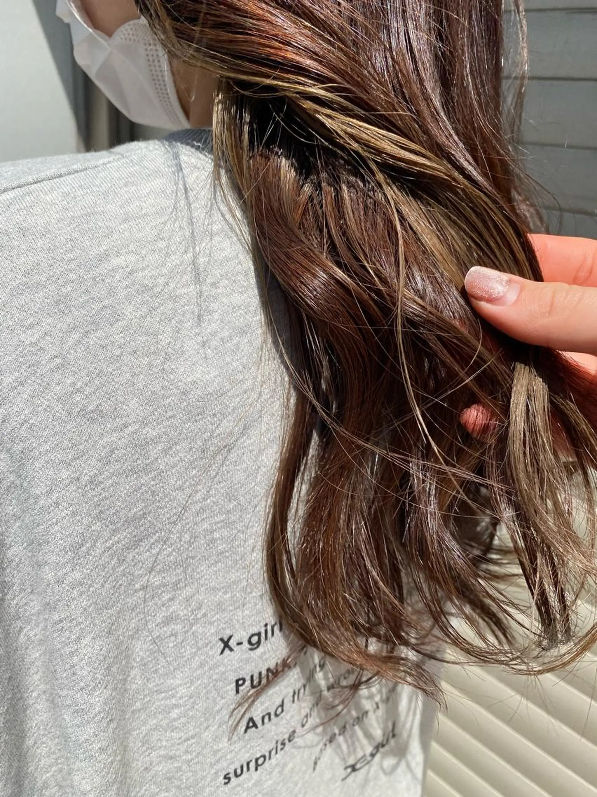 ミディアム カラー お任せヘア☘️☘️ 及川渚のヘアスタイル