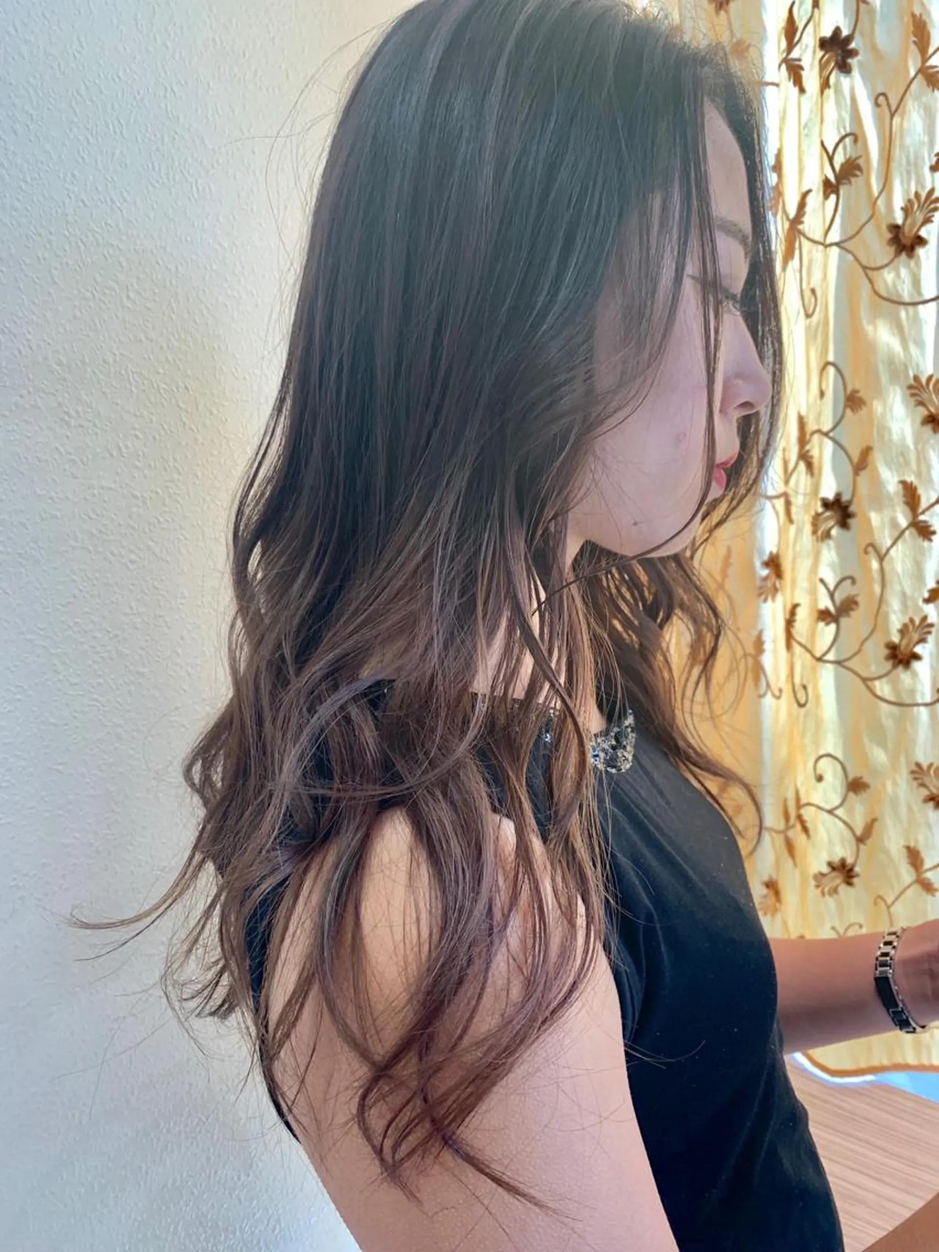 ロング カラー ヘアカラー トリートメント ヘアセット DiMPlE  ディンプル所属・🌸スタイリスト 山浦美恵のヘアスタイル