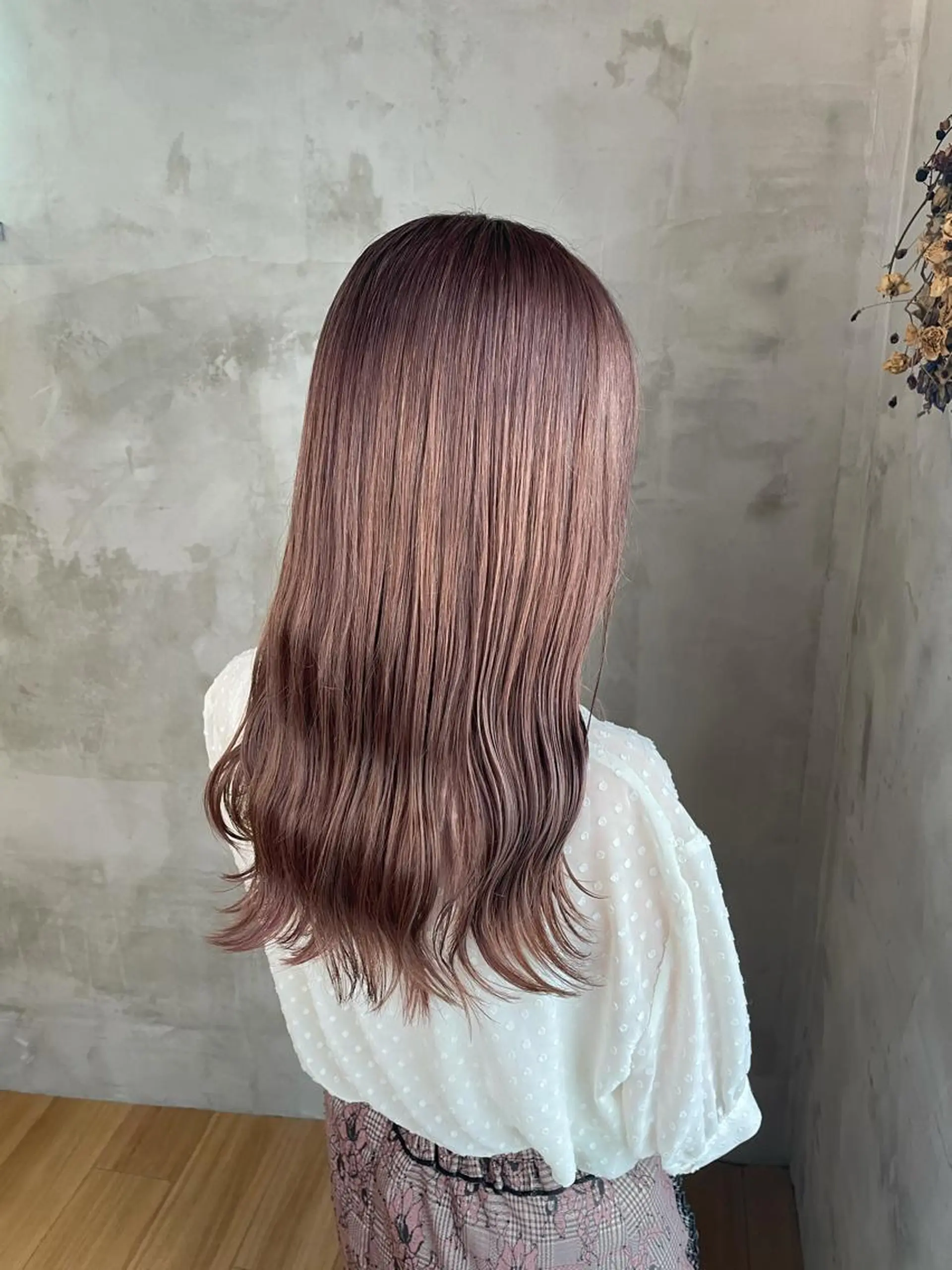 ロング カラー カット ヘアカラー トリートメント 🎀透明感カラー🎀 mikaのヘアスタイル