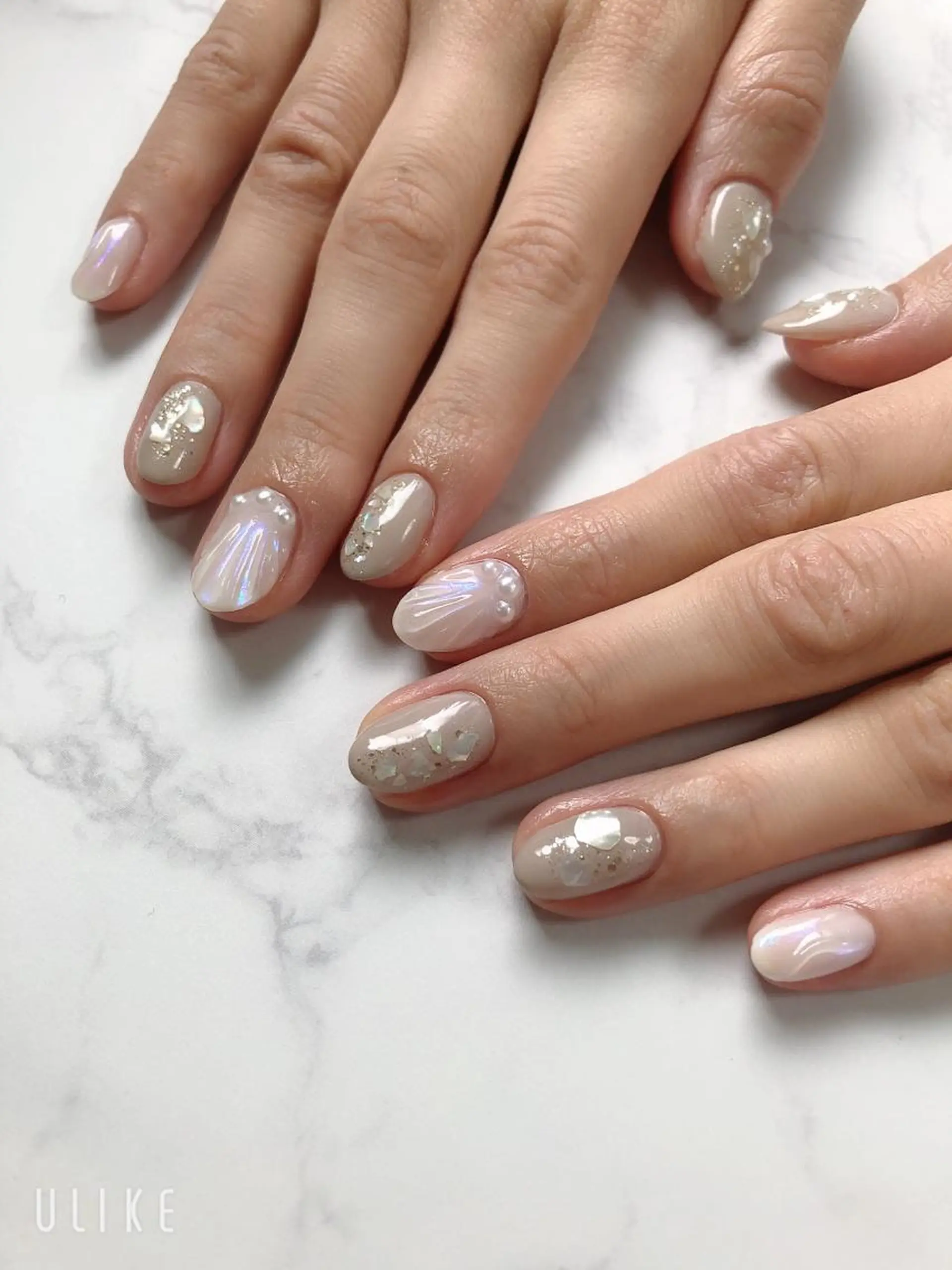 ネイル ニュアンスネイル Nailsalon Luanaのネイルデザイン