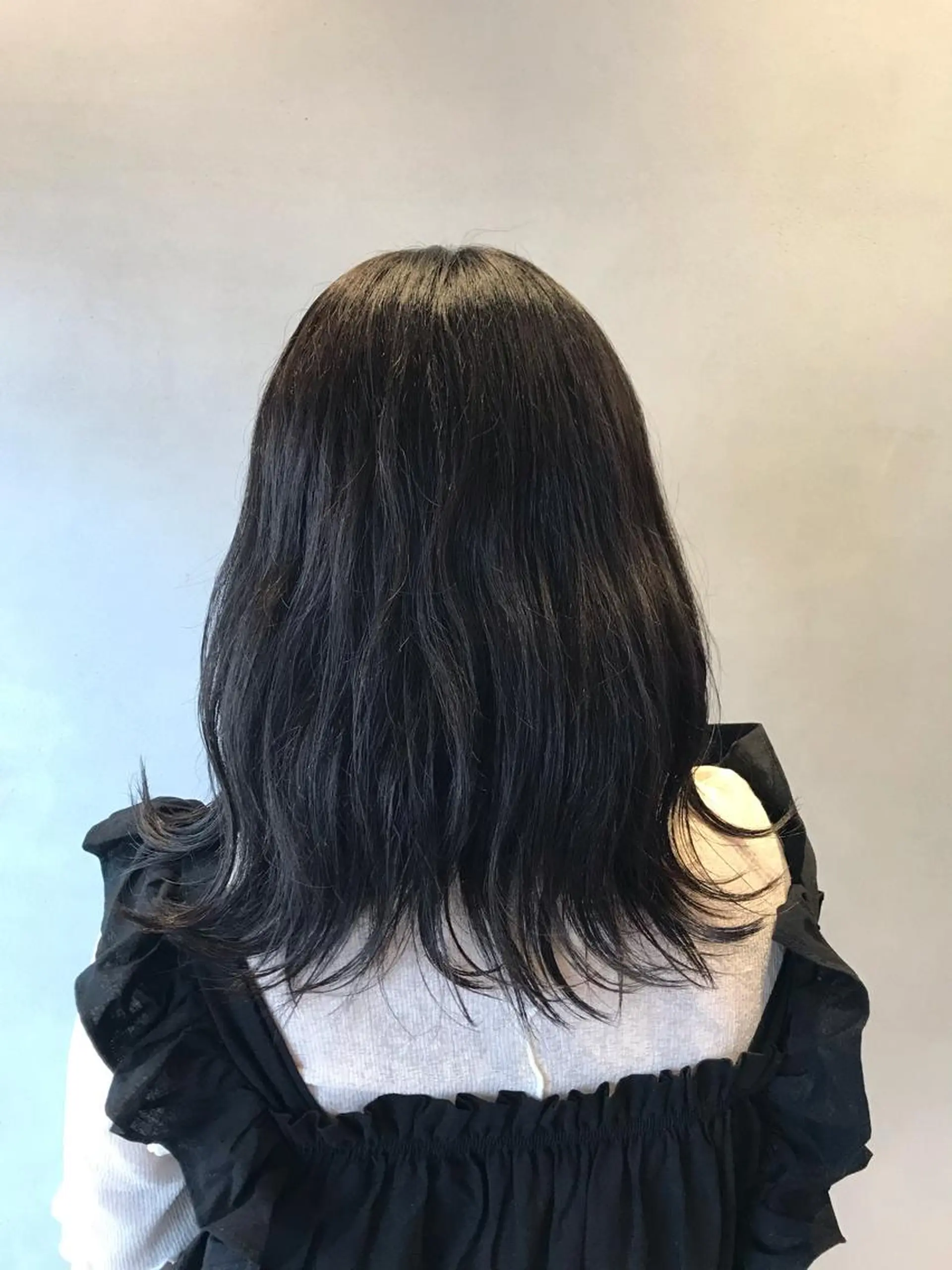 ミディアム 山崎 光瑠のヘアスタイル