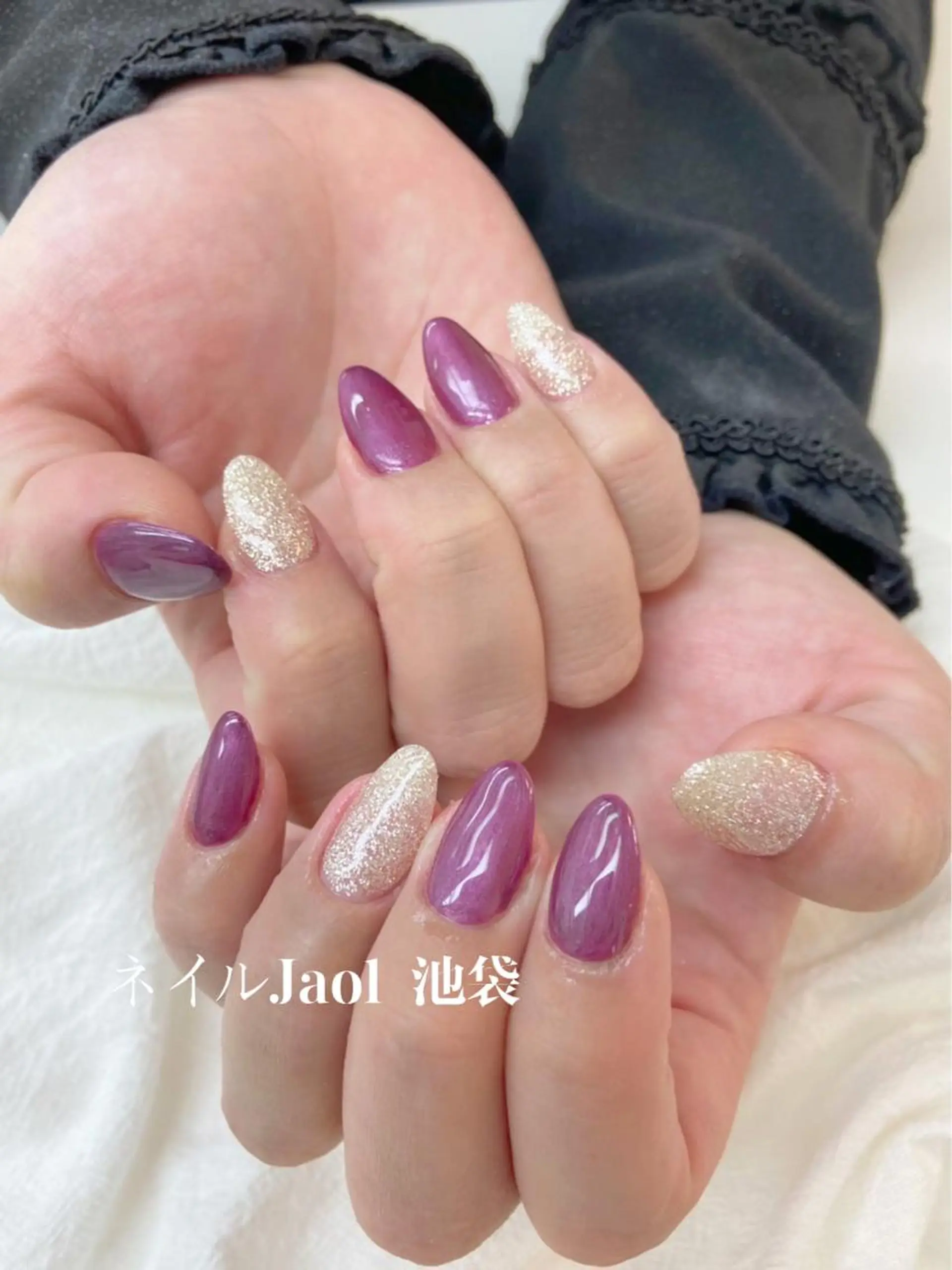 ミディアム nail jaol池袋店所属・ネイルJaol 池袋のネイルデザイン