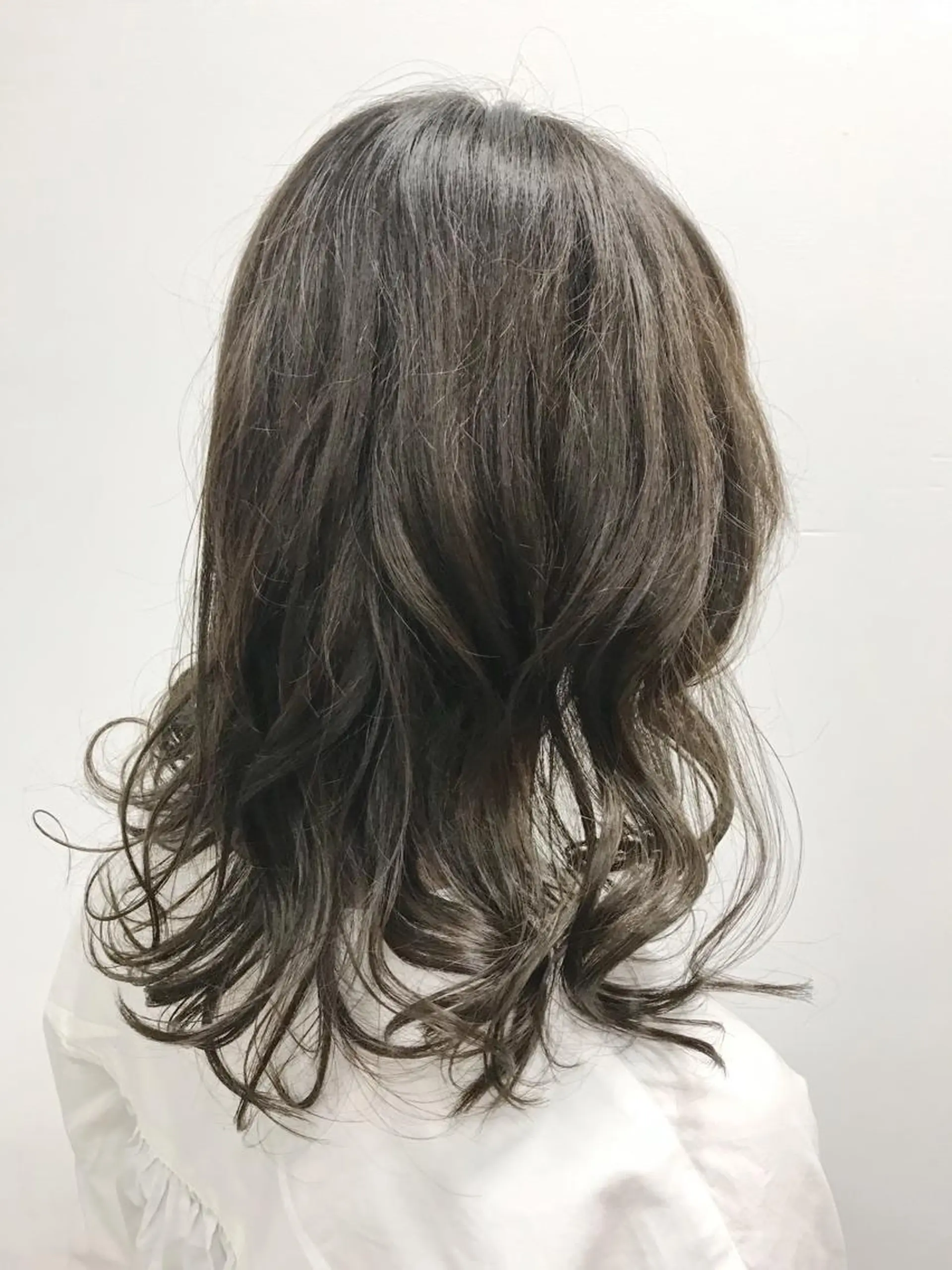 セミロング カラー 池田 雄太 ✨美髪縮毛矯正✨のヘアスタイル