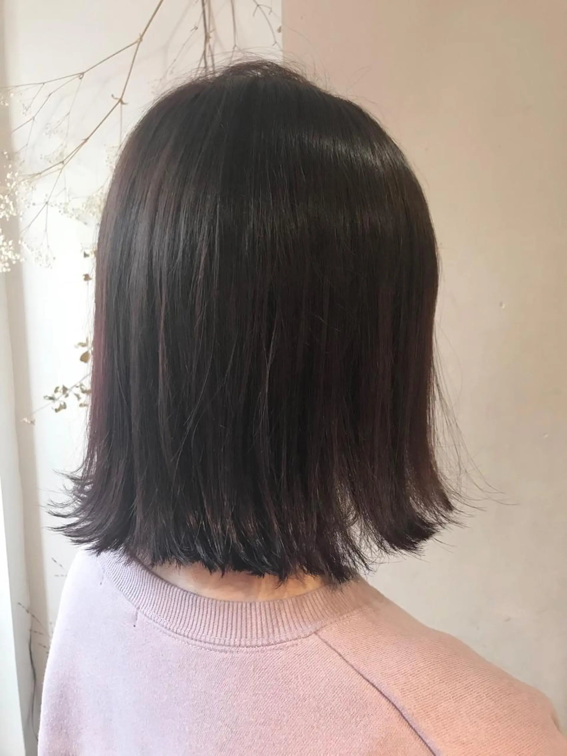 ミディアム カラー 切りっぱなしボブ ボブ 外ハネヘア Neolive Cava 相模大野店所属・sola: neoliveのヘアスタイル