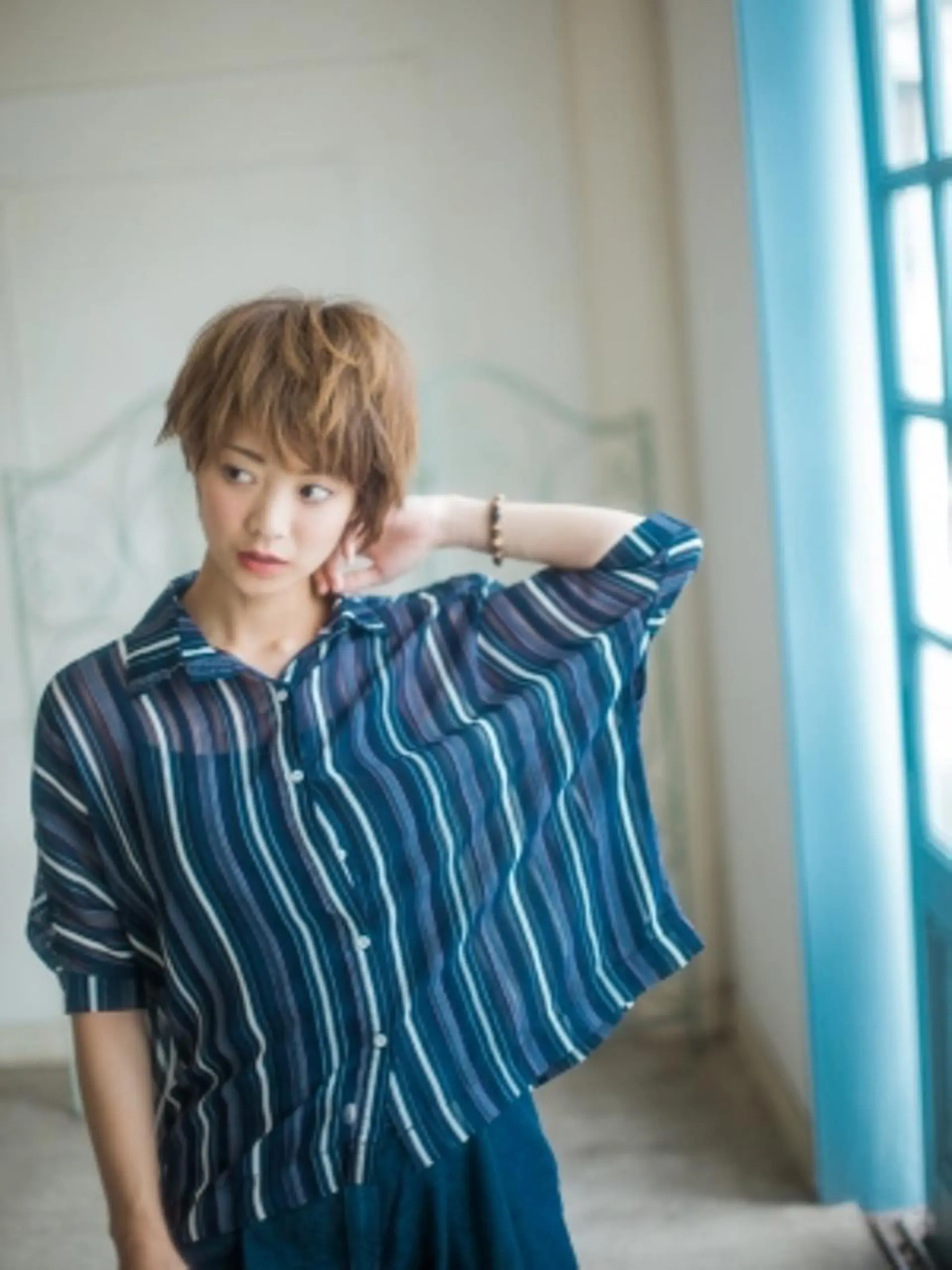 ショート カラー amie 高崎 【アミ】のヘアスタイル