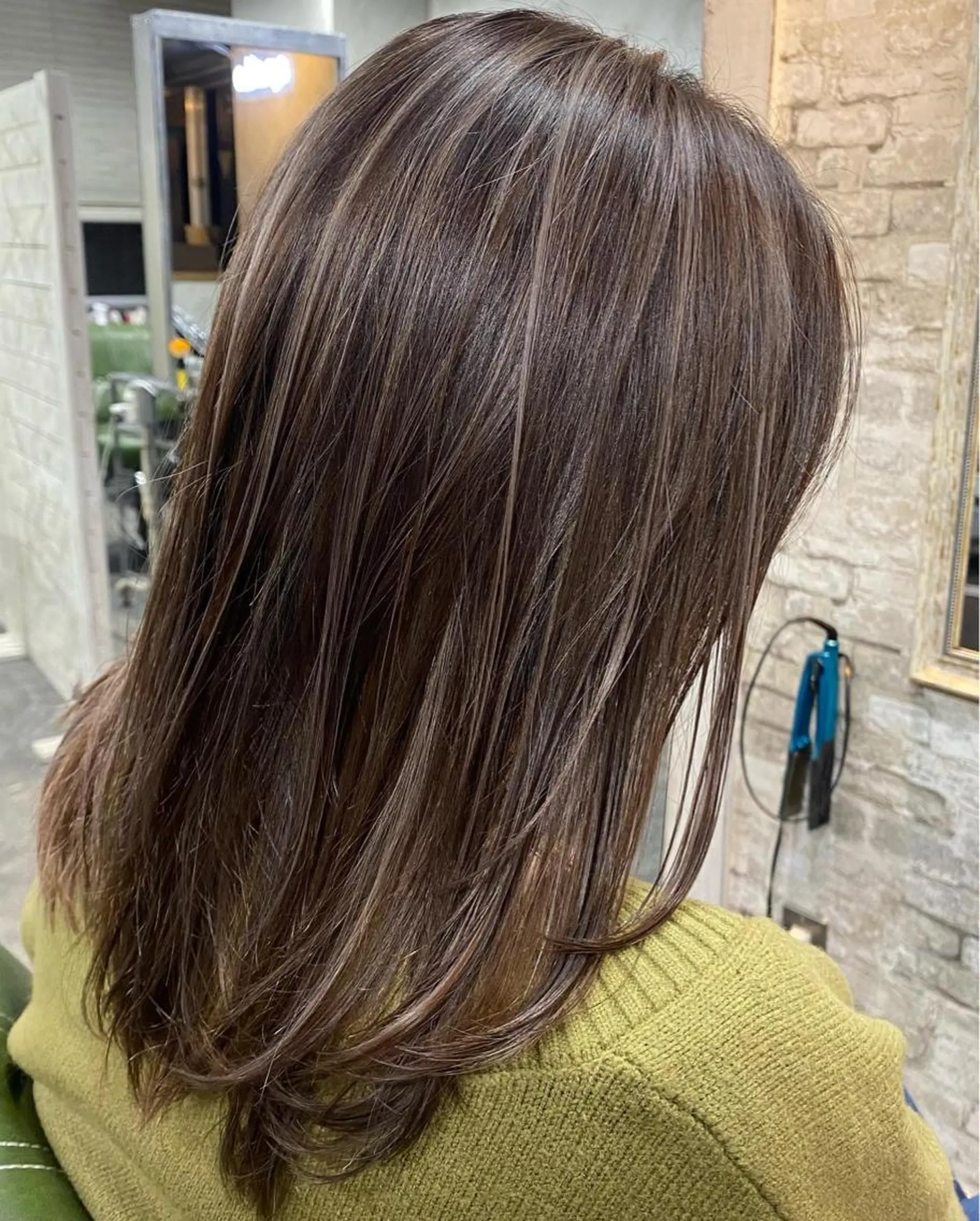 ミディアム ハイライト juhl/髪質改善/ 縮毛矯正/遠藤航平のヘアスタイル