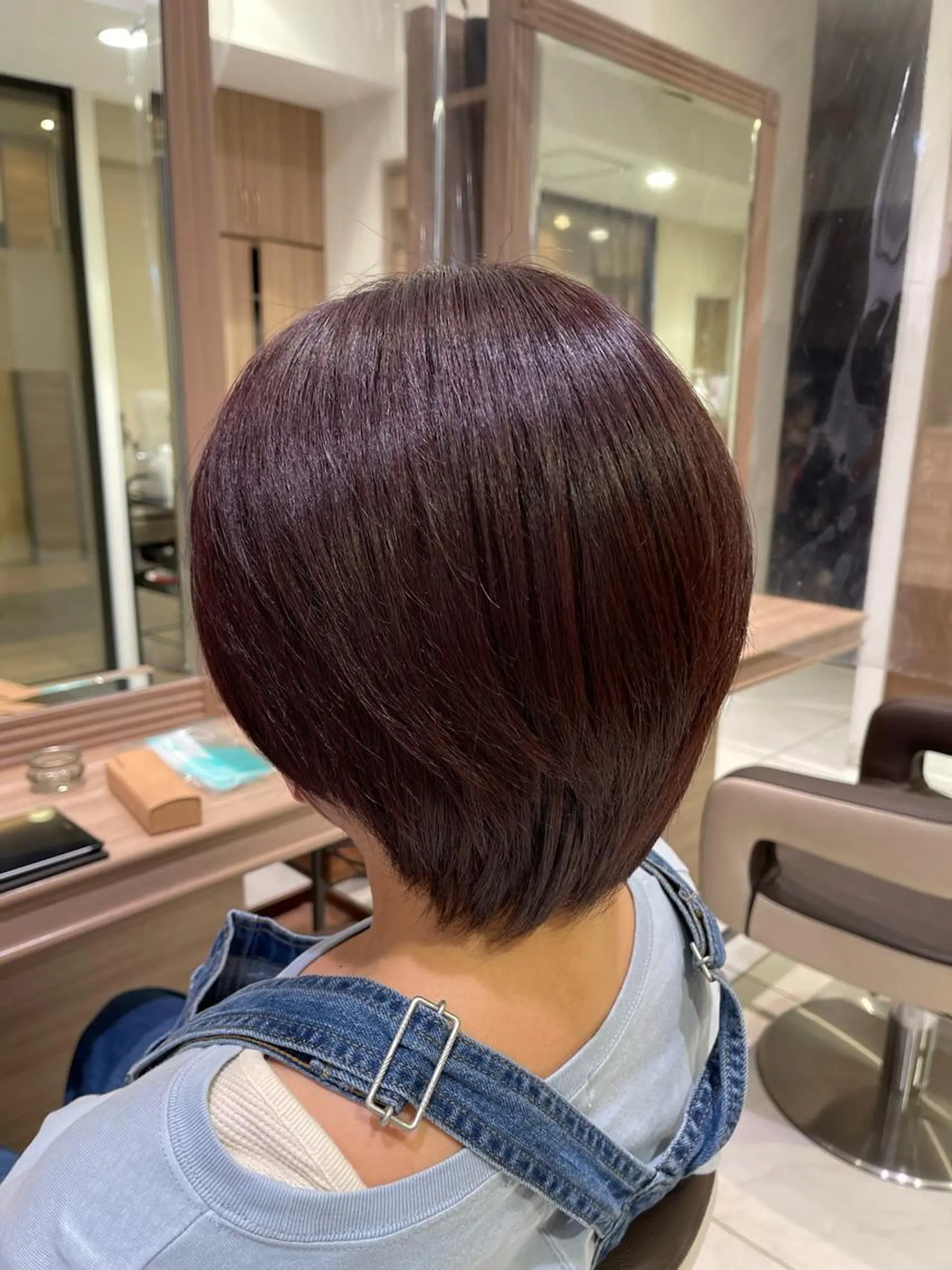 ショート カラー 艶カラー みゆう🎀のヘアスタイル