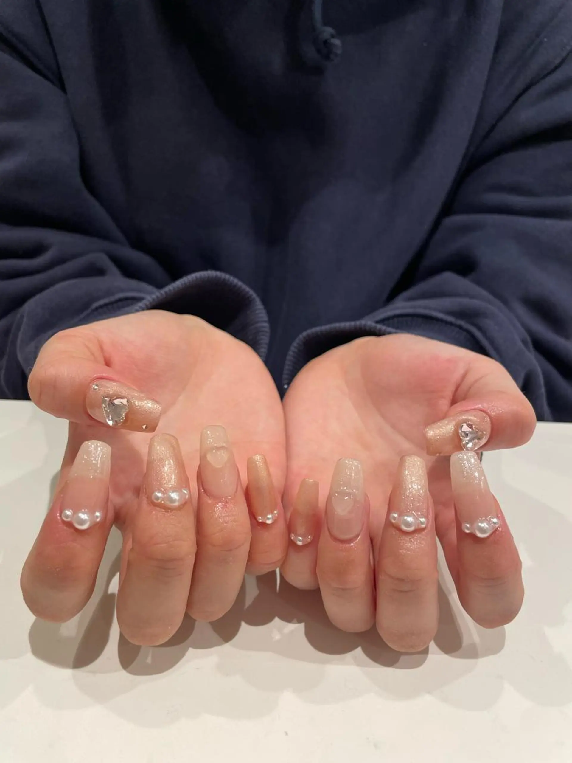 ネイル 束感まつ毛/ネイル/ LED♥KIRARAのマツエク・マツパデザイン