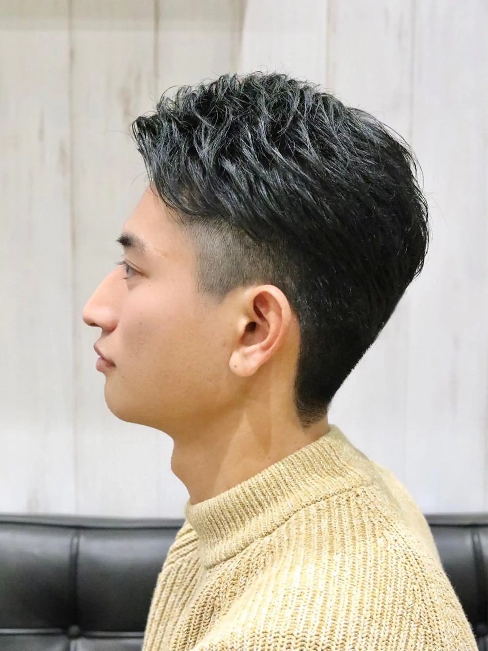 ミディアム メンズ YOSHIZAWA Inc. premium所属・林 鈴乃のヘアスタイル