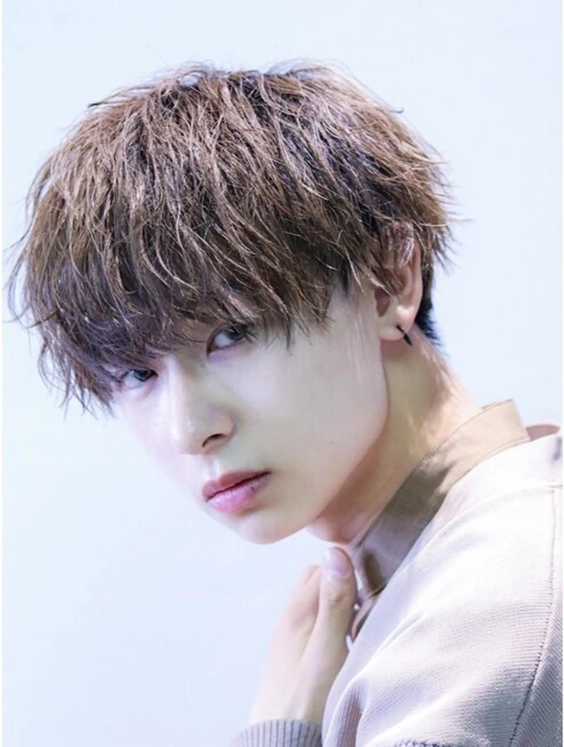 カラー パーマ メンズ 外国人風カラー職人 レオのヘアスタイル