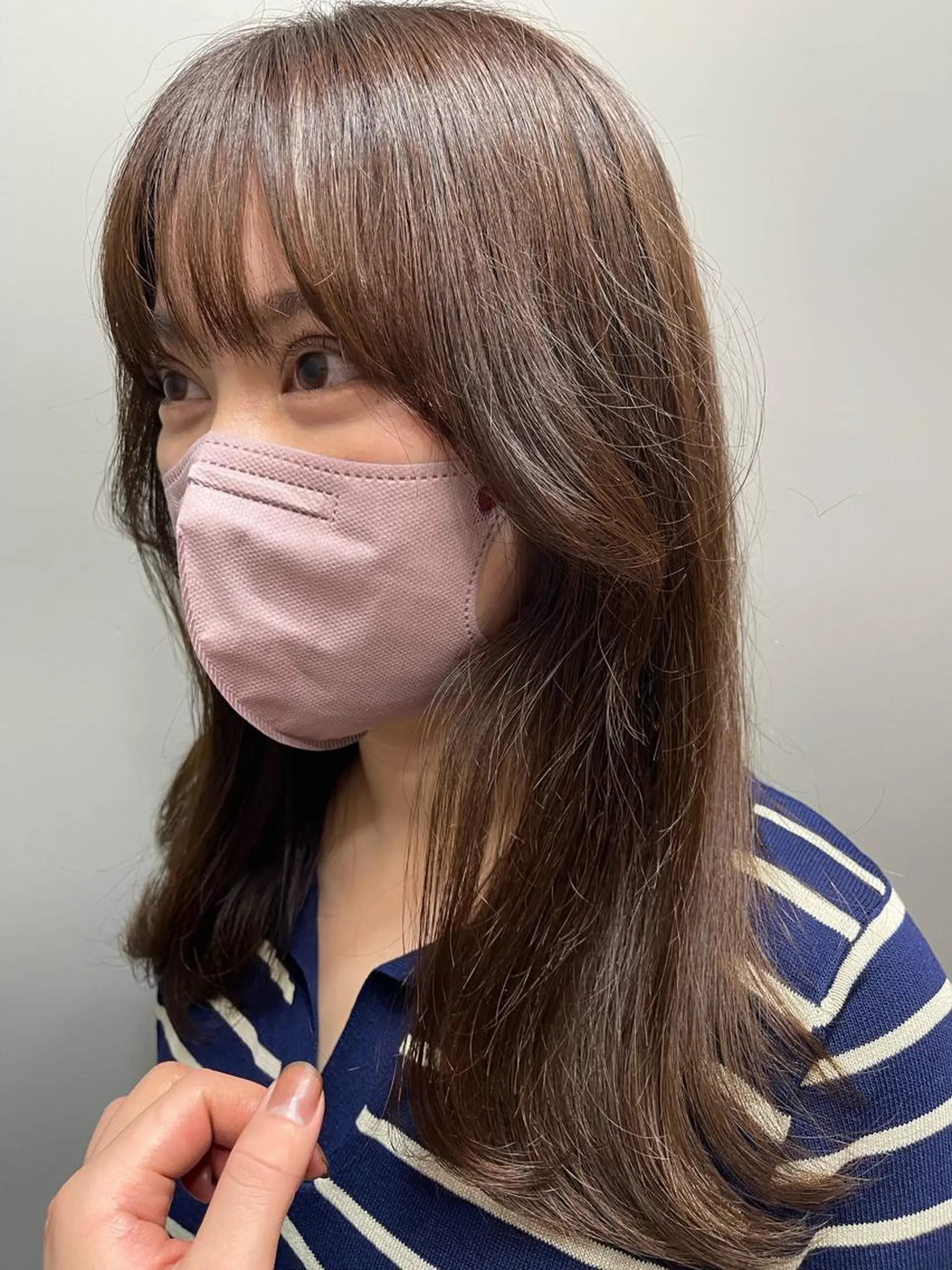 ミディアム 韓国風ヘア 髪質改善＆艶髪美髪エステ専門店　Lyrae～リラエ～所属・西梅田🌿髪質改善 井手　浩太朗のヘアスタイル