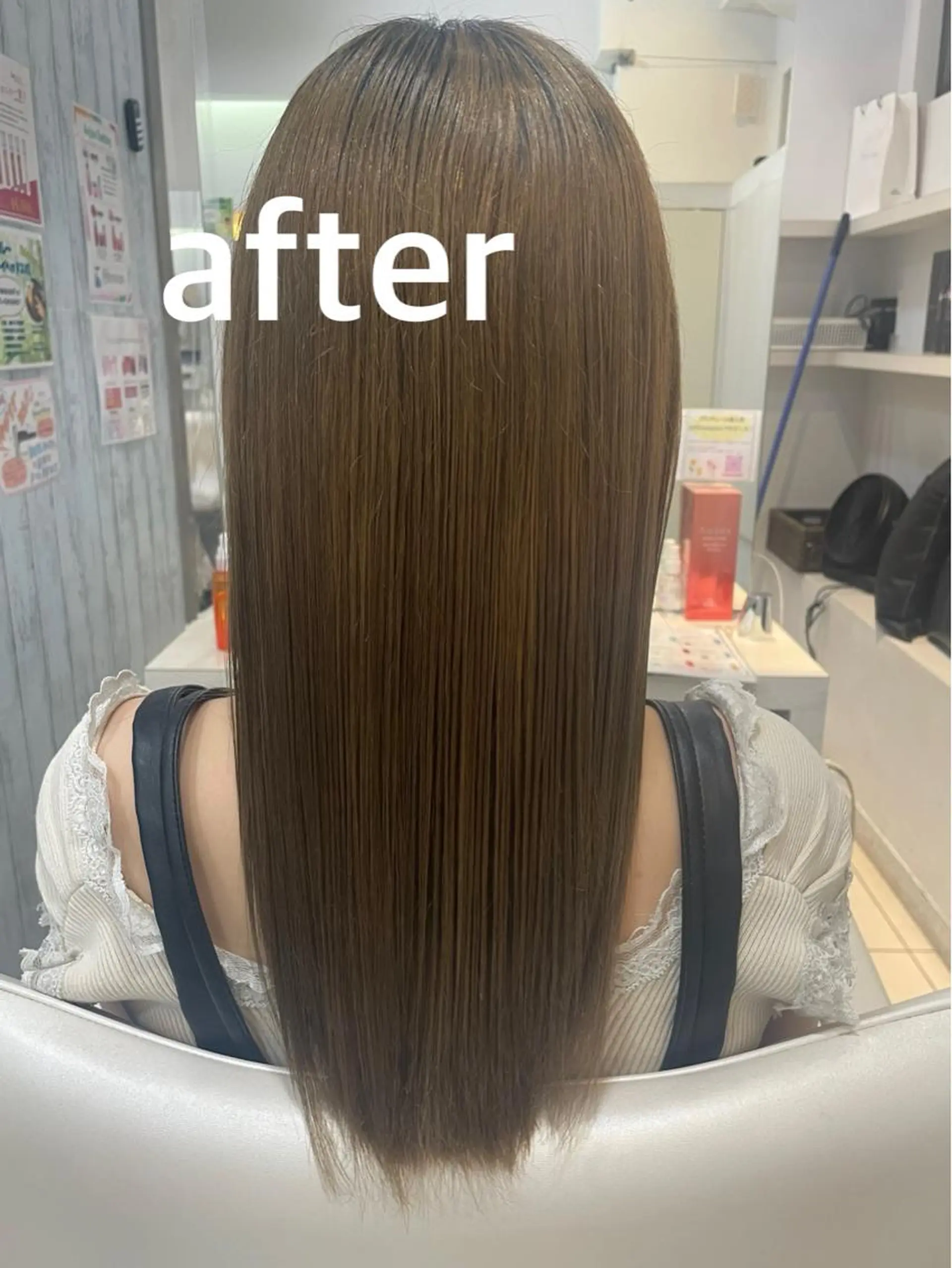 ロング 髪質改善 トリートメント カット トリートメント 【髪質改善カラー】 瀧田嵐士🇰🇷のヘアスタイル
