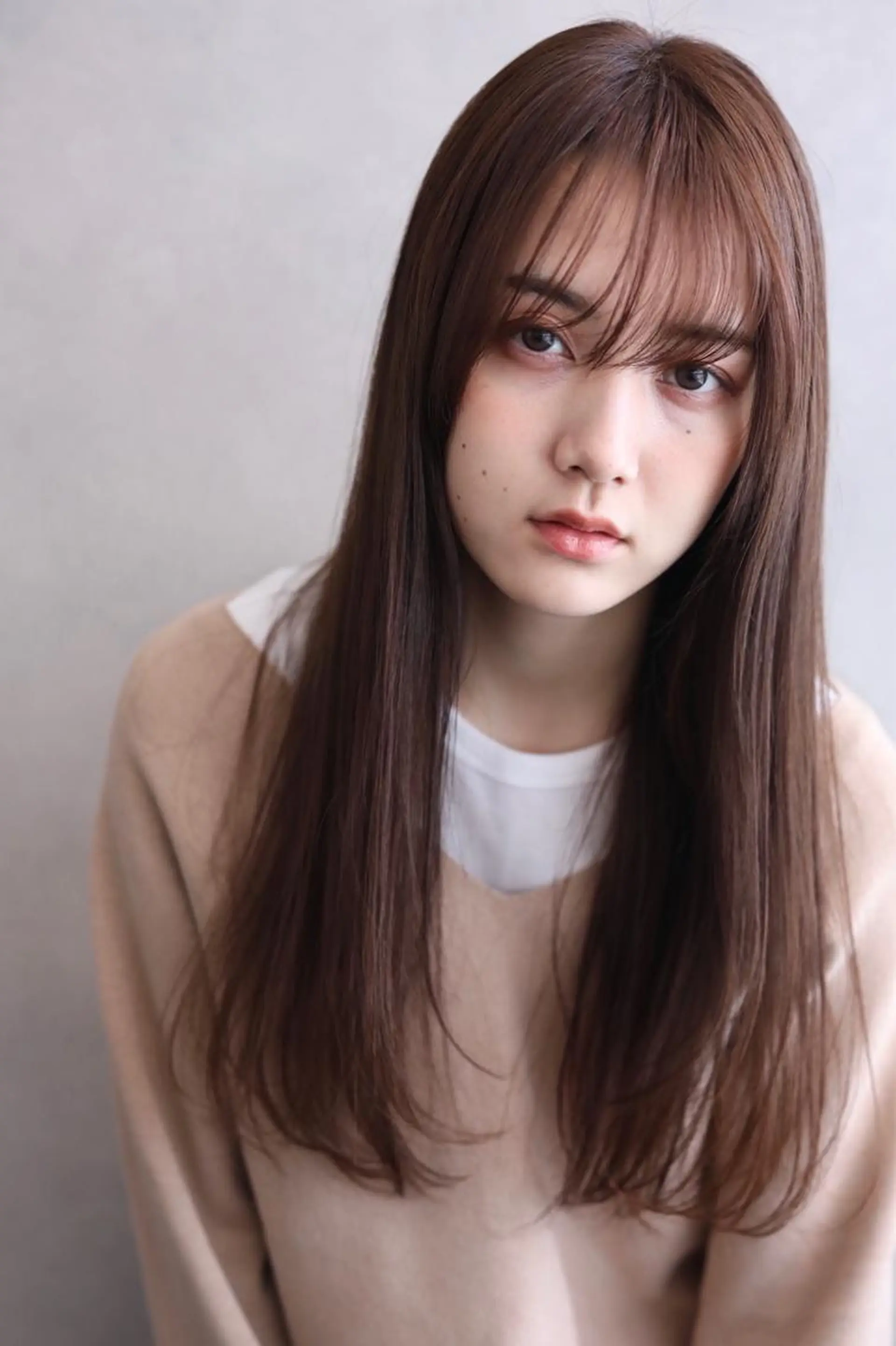 カラー GOBUN NO ROKU【ゴブンノロク】所属・住田悠紗/ カットモデル募集中のヘアスタイル